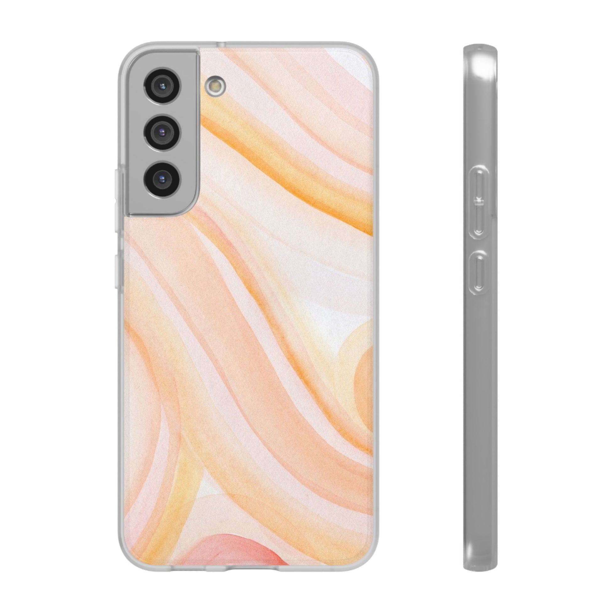 Aesthetic Phone Case, Soft Pastel Flexible Cover, Trendy Mobile Accessories, Gift for Her, Cute Phone Protection - FORMO