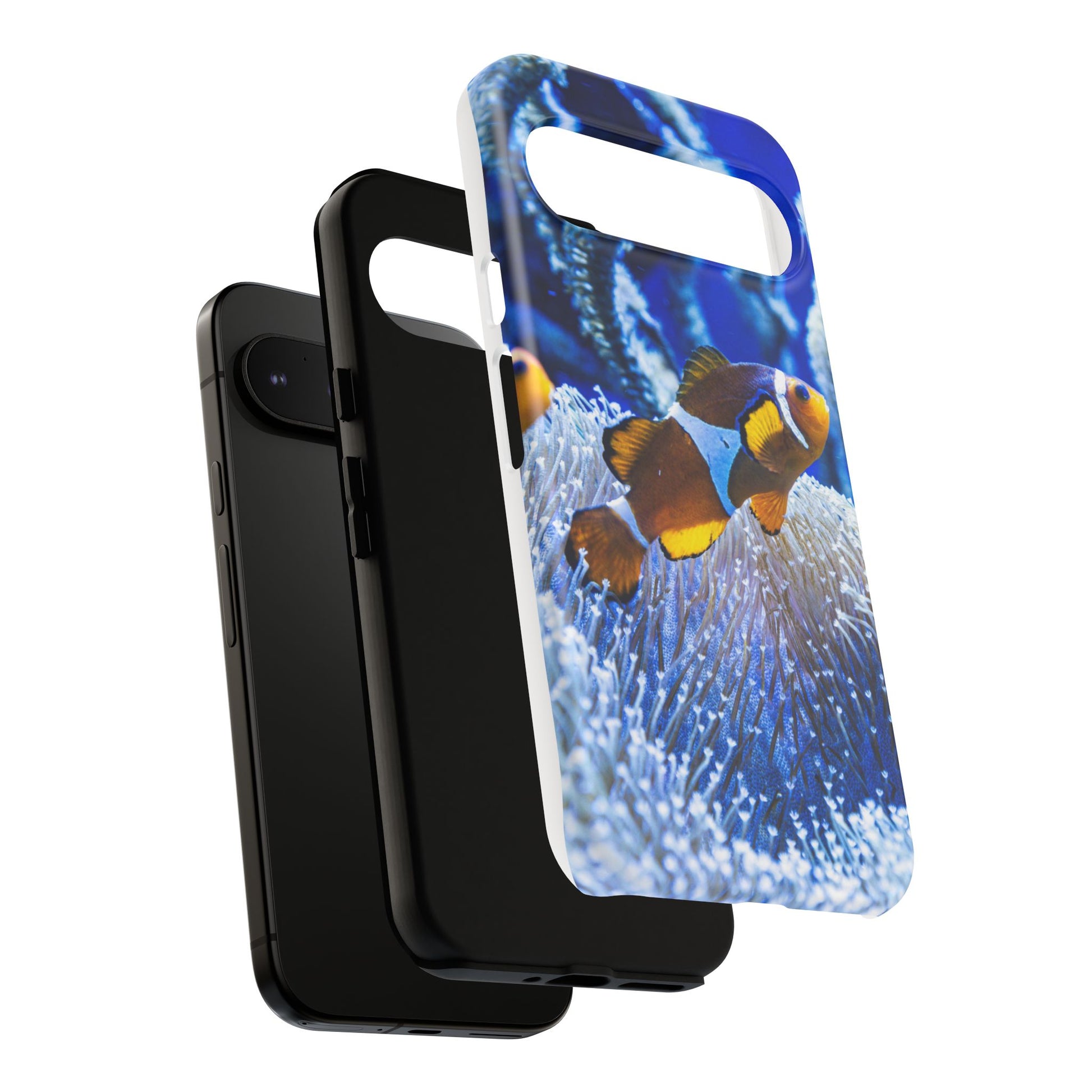 Colorful Marine Life Phone Case, Fish Case, Ocean Lover Gift, Underwater Art, Unique Phone Cover, Tough Phone Protector - FORMO