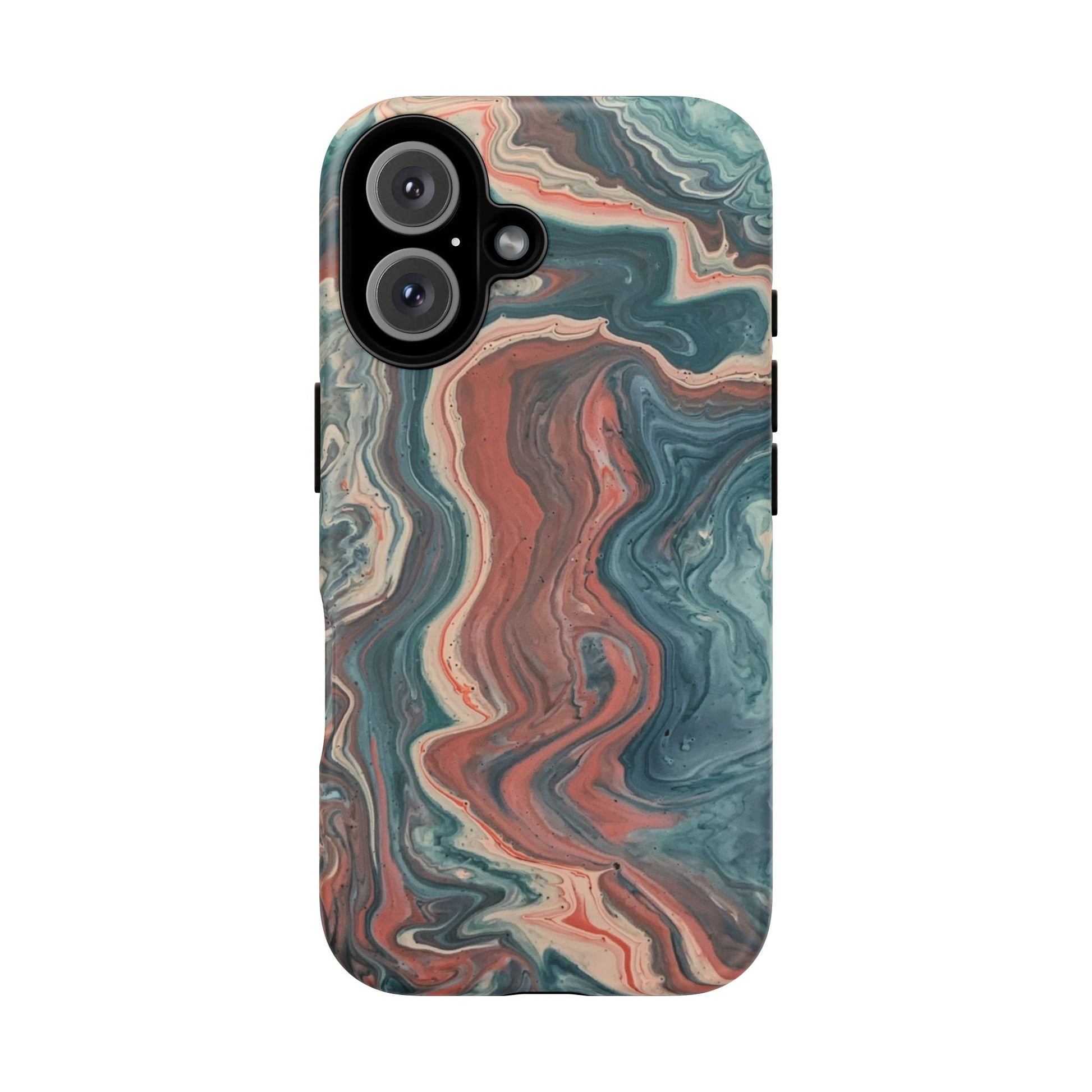 Artistic Phone Case, Tough Cases for Stylish Protection, Marble Design, Trendy Gift for Phone Lovers, Unique Cell Phone Accessory - FORMO