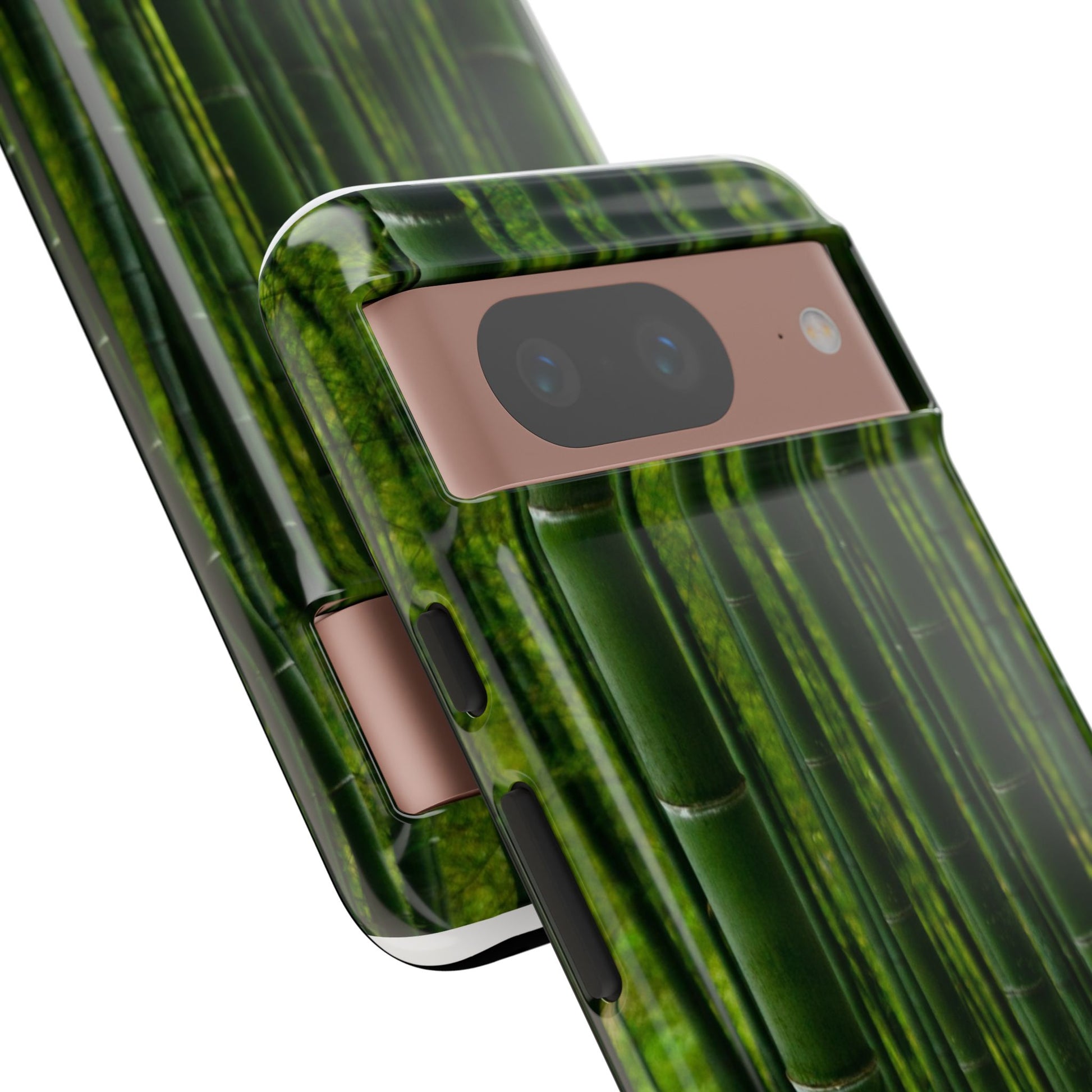 Bamboo Phone Case - Tough Cases, Nature Lover Gift, Eco-Friendly Phone Accessory, Greenery Design, Unique Smartphone Cover - FORMO