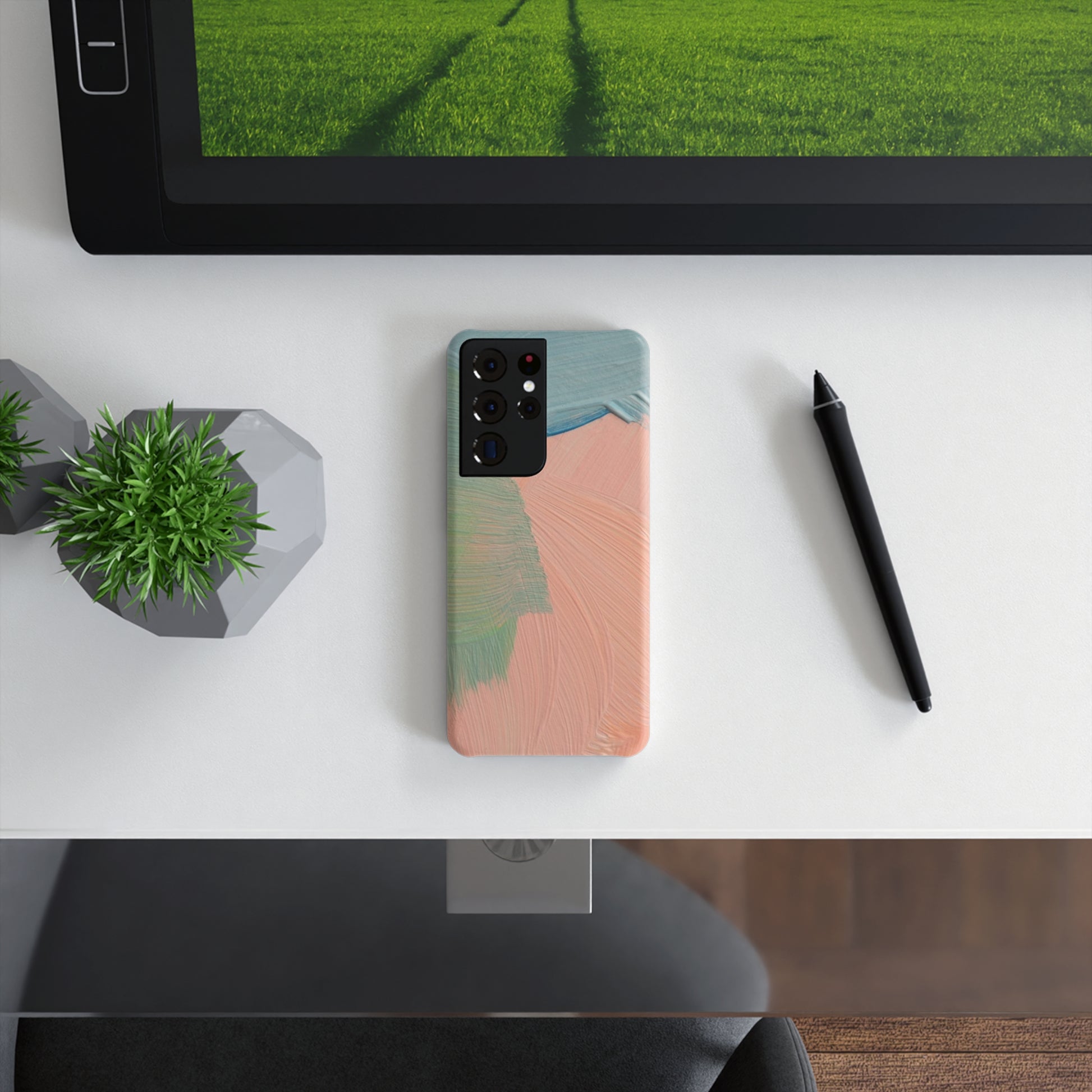 Chic Slim Snap Case, Abstract Phone Cover, Stylish Phone Accessory, Custom Phone Case, Unique Gift for Her - FORMO