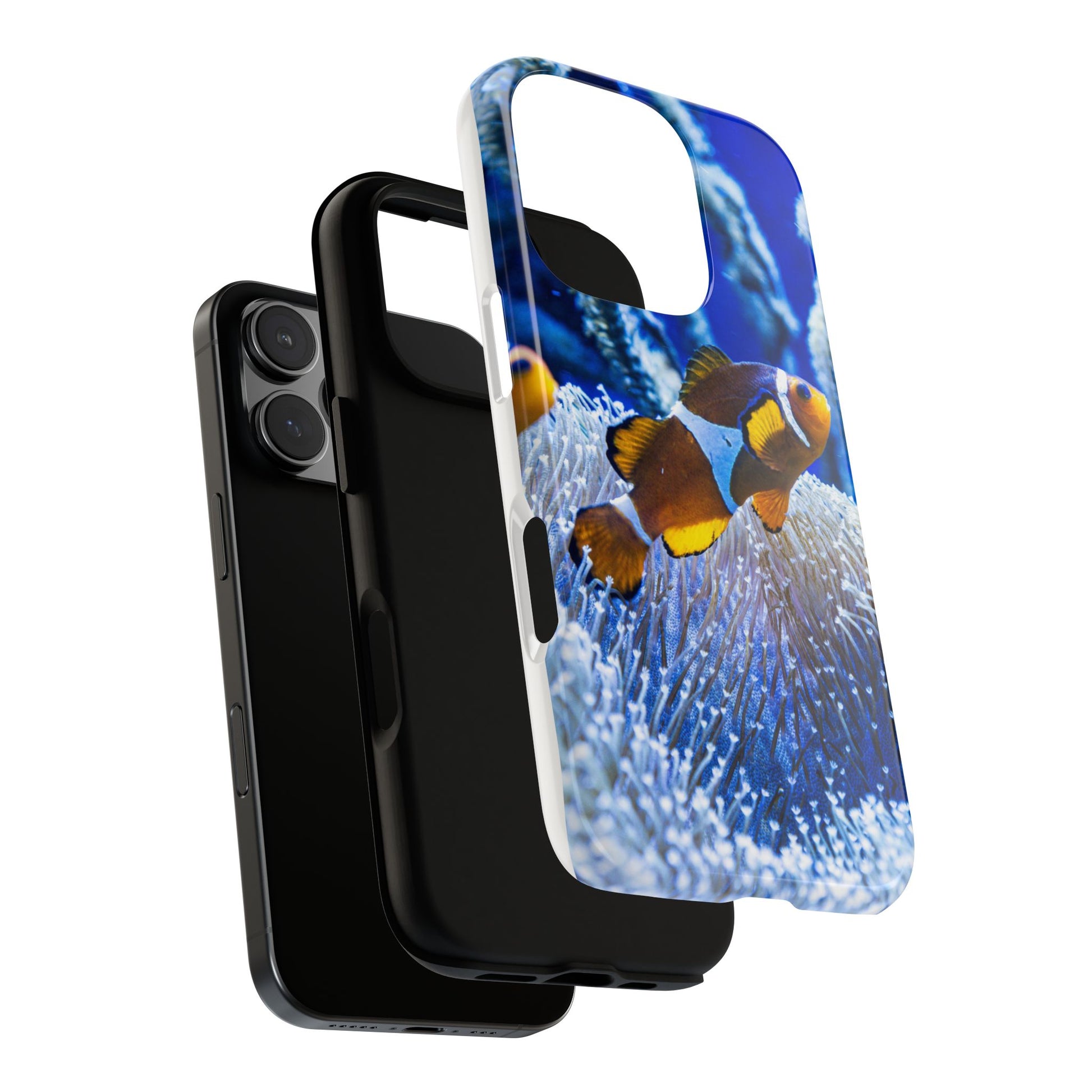 Colorful Marine Life Phone Case, Fish Case, Ocean Lover Gift, Underwater Art, Unique Phone Cover, Tough Phone Protector - FORMO