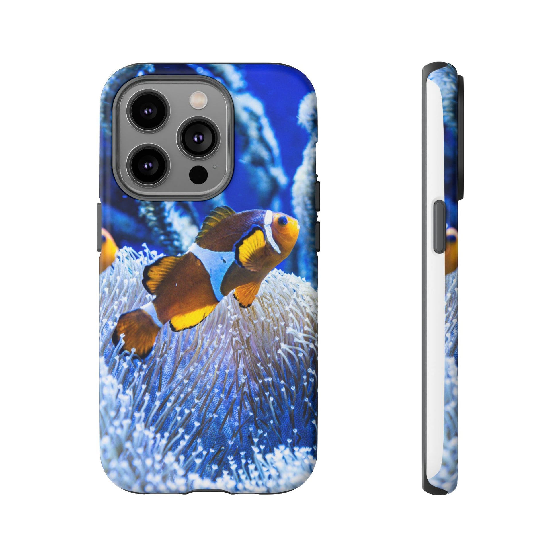 Colorful Marine Life Phone Case, Fish Case, Ocean Lover Gift, Underwater Art, Unique Phone Cover, Tough Phone Protector - FORMO