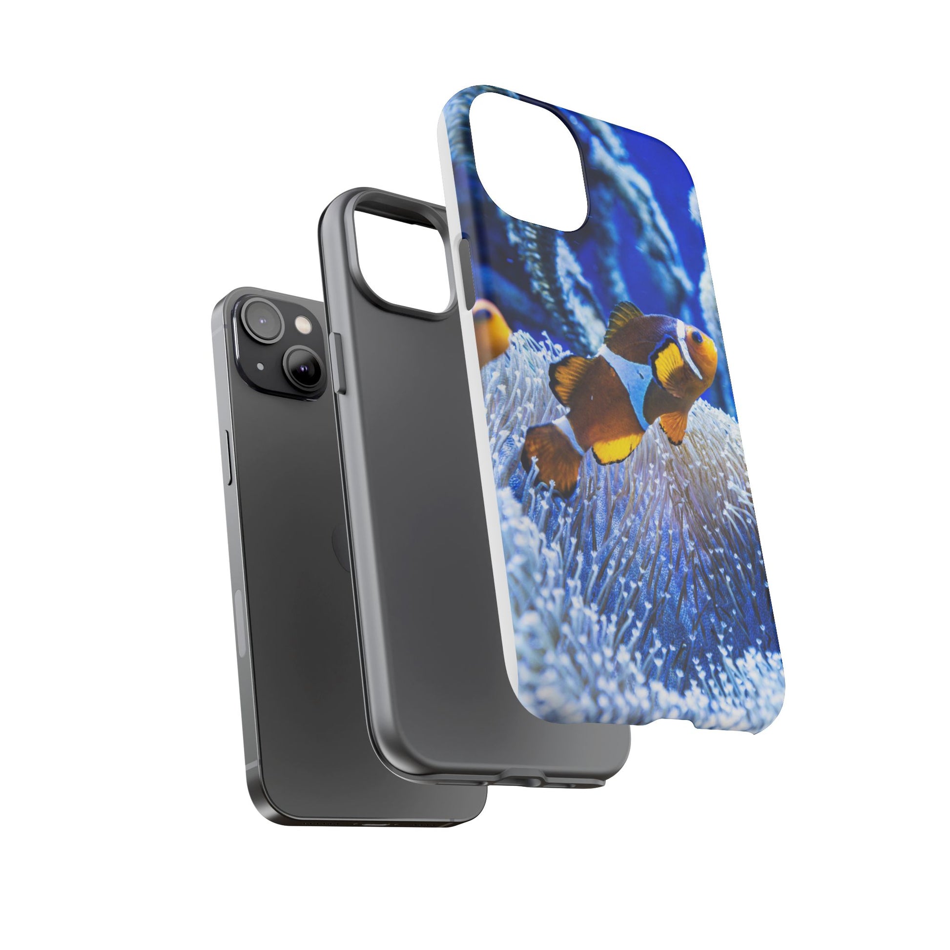 Colorful Marine Life Phone Case, Fish Case, Ocean Lover Gift, Underwater Art, Unique Phone Cover, Tough Phone Protector - FORMO