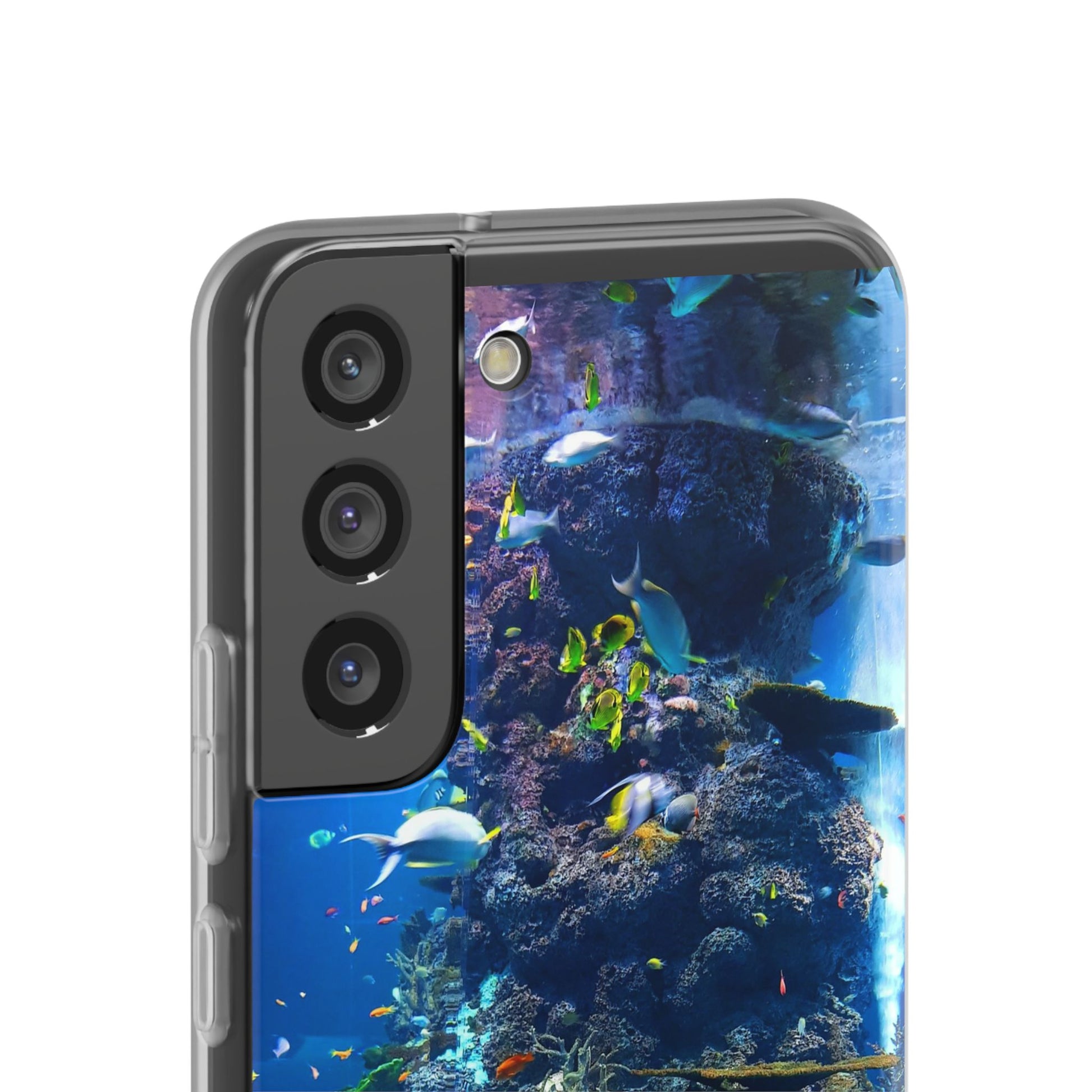Underwater Paradise Phone Case, Flexible Mobile Cover, Ocean Lover Gift, Marine Life, Beach Decor, Sea Life Accessories - FORMO