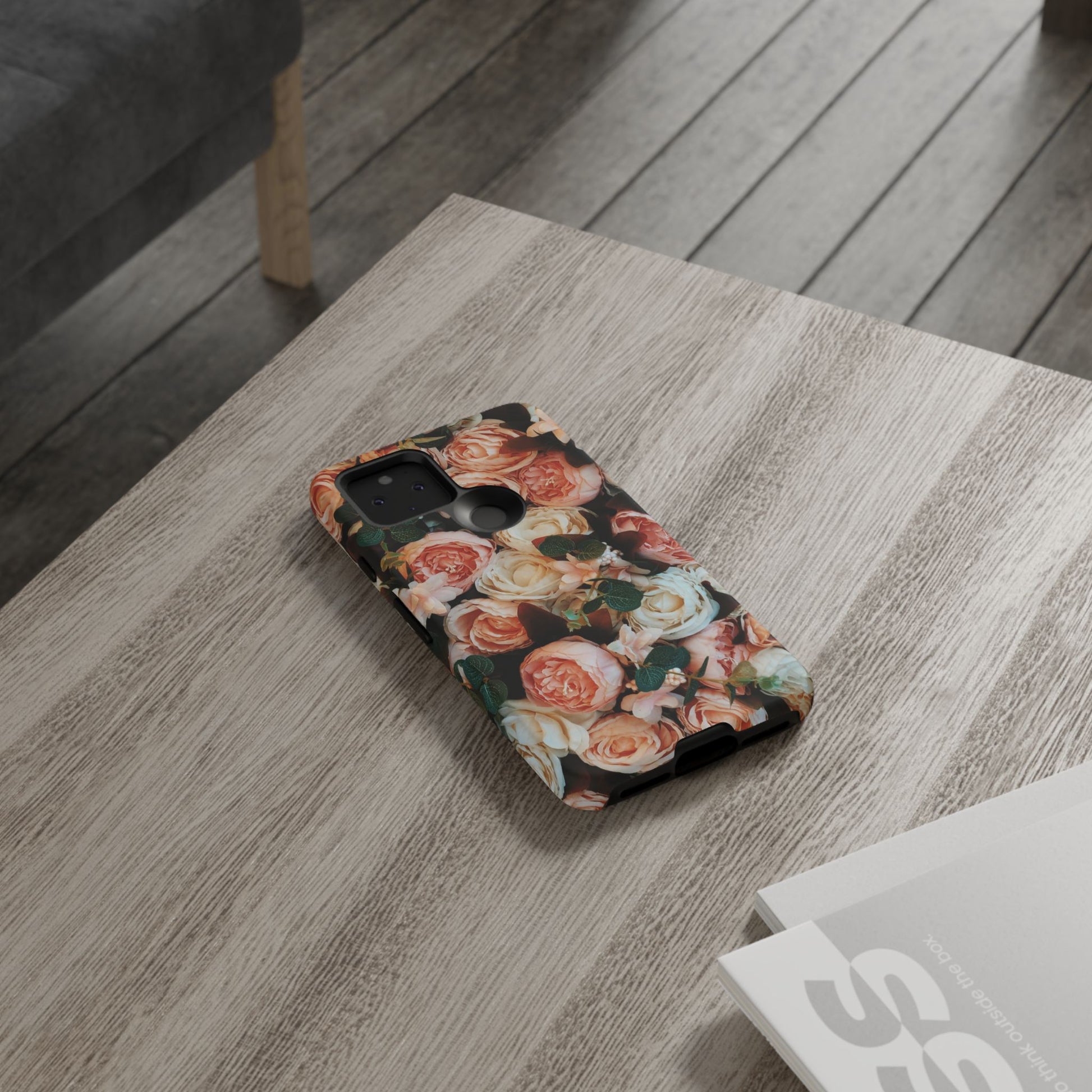 Floral Phone Case - Tough Cases, Rose Design, Floral Protection, Gift for Her, Cute Mobile Cover, Eco-Friendly Case - FORMO