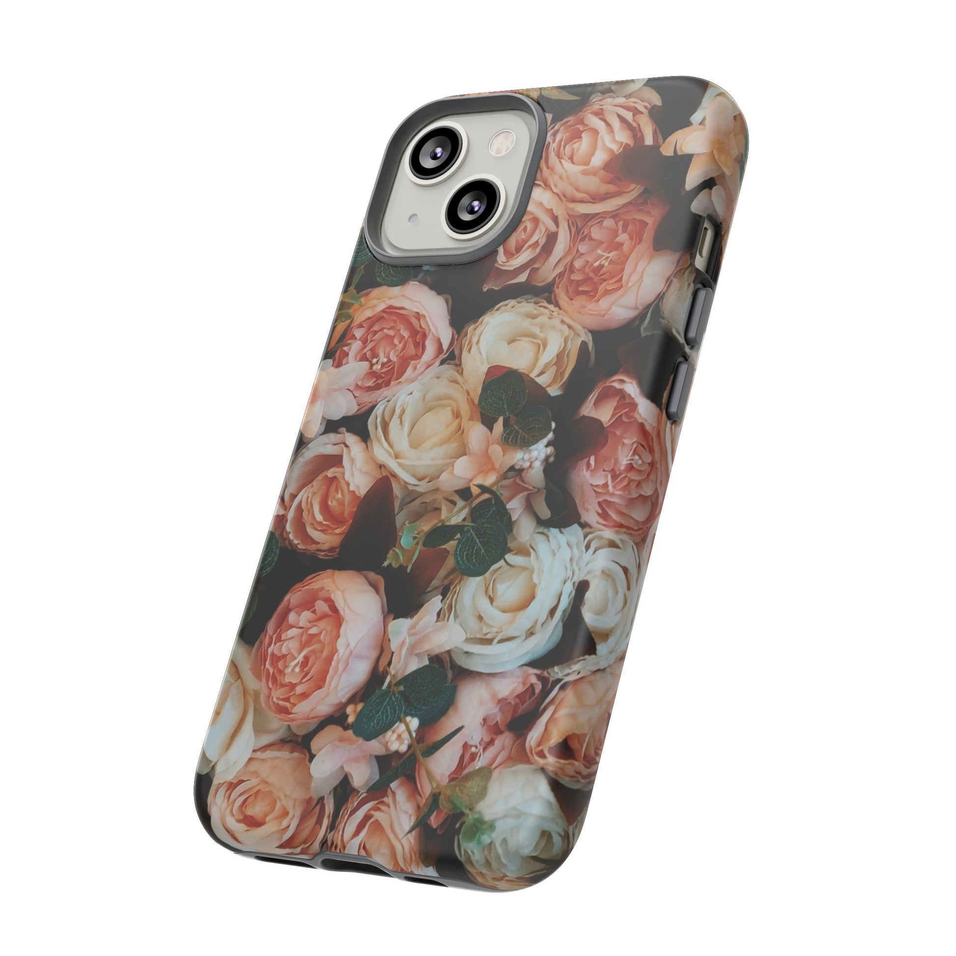 Floral Phone Case - Tough Cases, Rose Design, Floral Protection, Gift for Her, Cute Mobile Cover, Eco-Friendly Case - FORMO