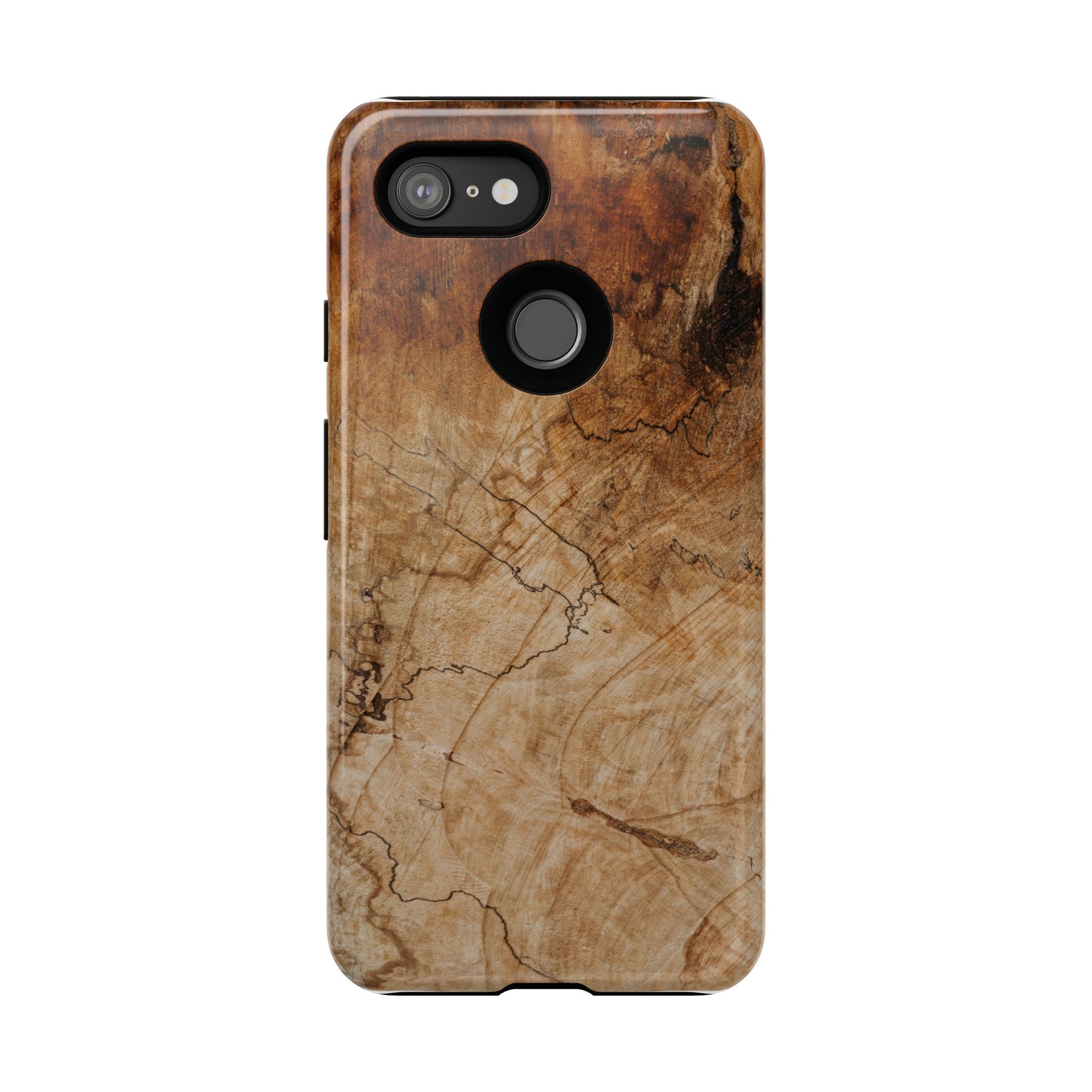 Woodland-Inspired Phone Case | Tough Cases, Natural Wood Grain Cover, Rustic Tech Accessory, Nature Lover Gift, Eco-Friendly - FORMO