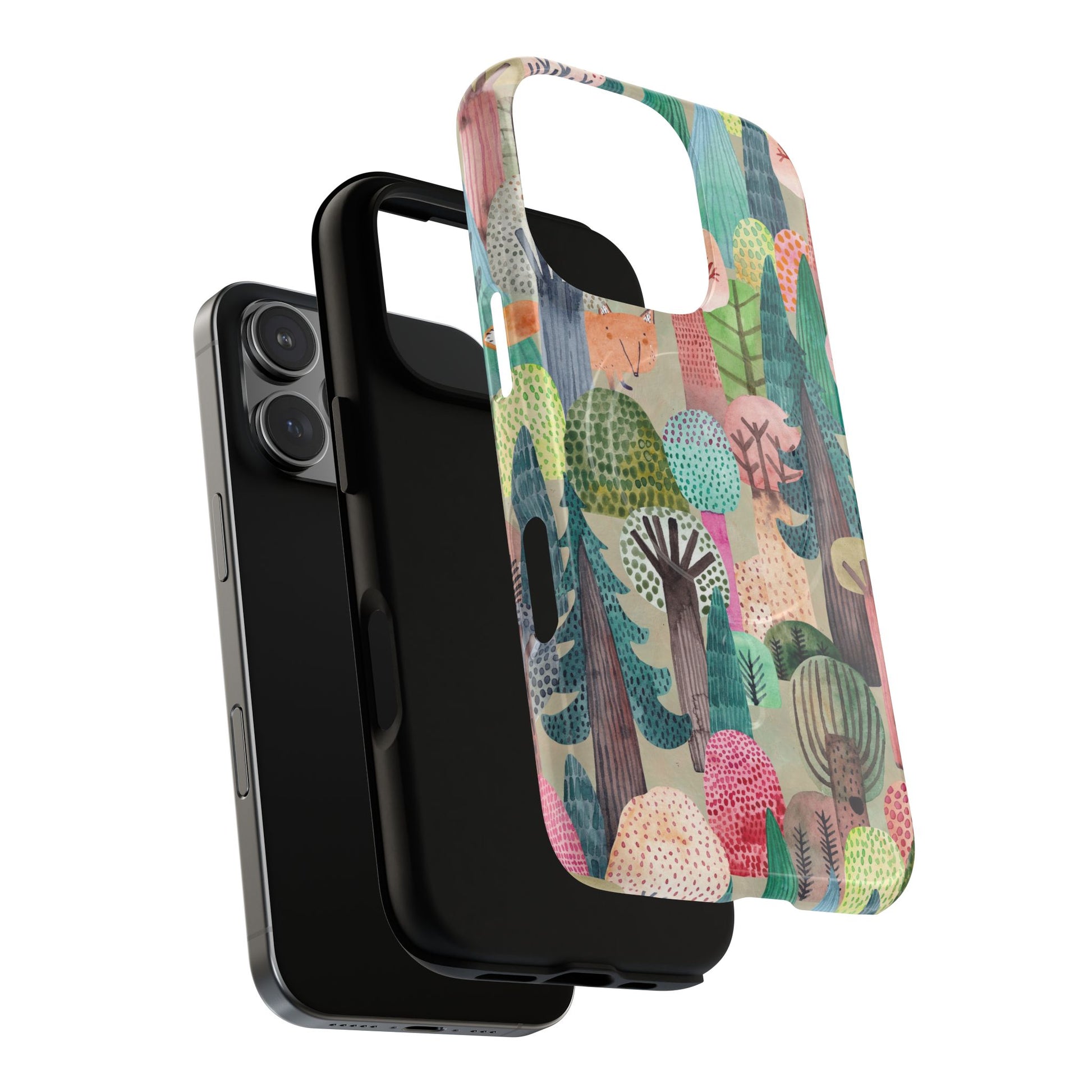 Whimsical Forest Tough Magnetic Phone Case (iPhone Compatible) - FORMO