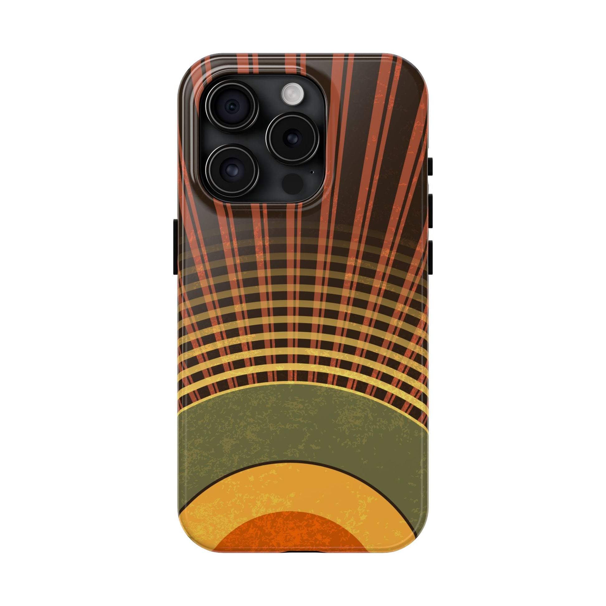 Retro Sunrise Tough Phone Case (iPhone & Samsung Compatible) - FORMO