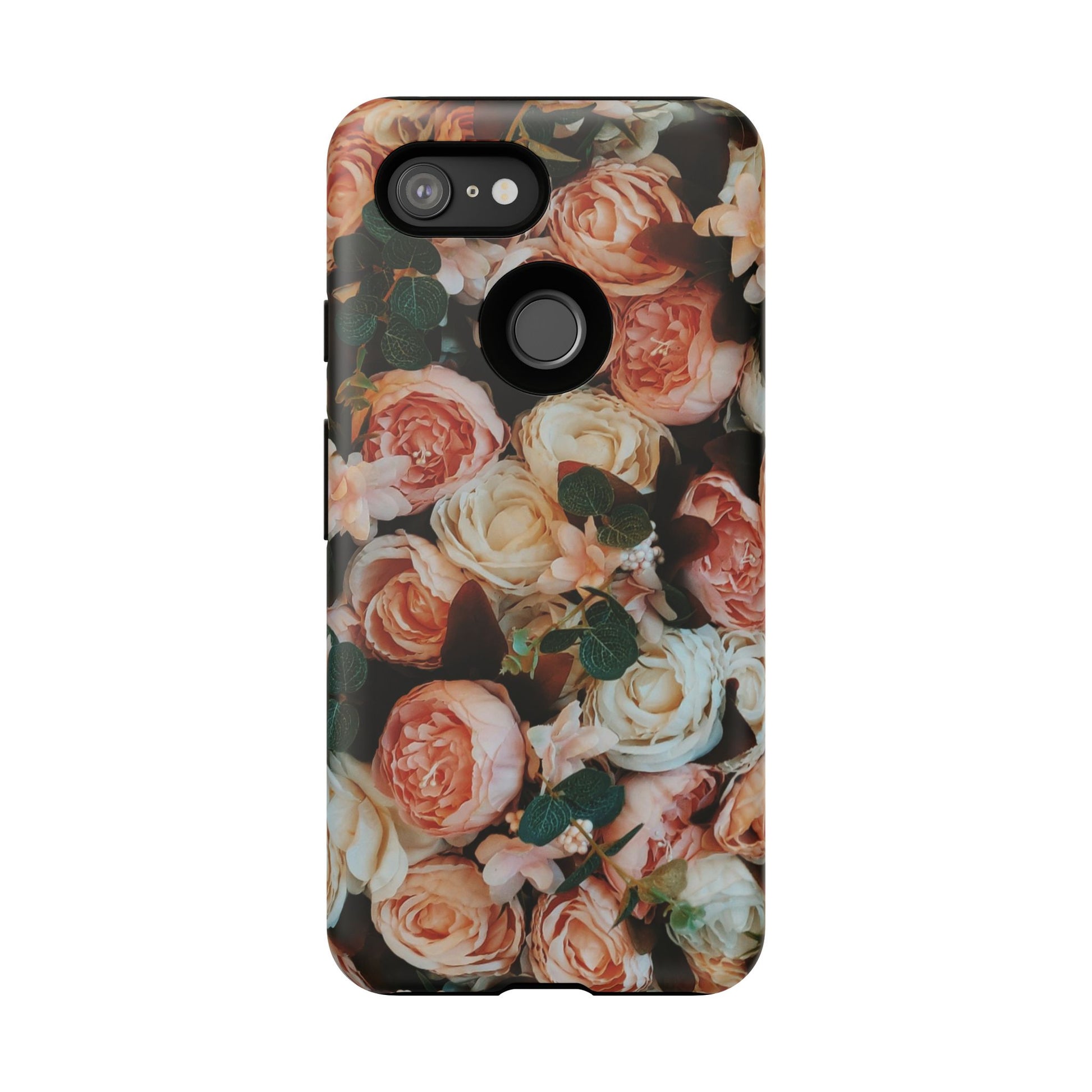 Floral Phone Case - Tough Cases, Rose Design, Floral Protection, Gift for Her, Cute Mobile Cover, Eco-Friendly Case - FORMO
