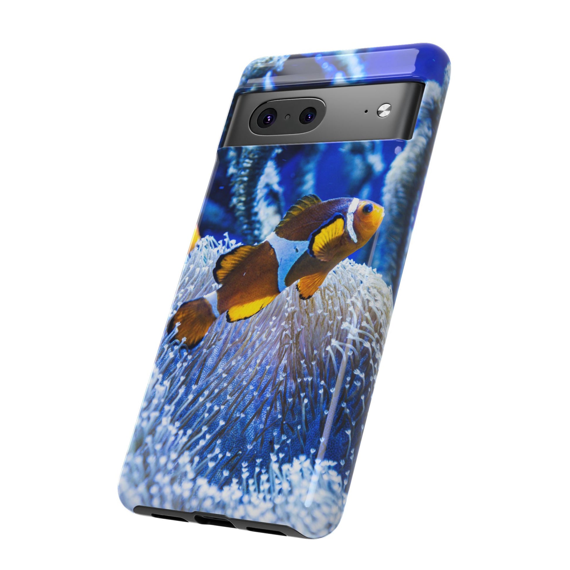 Colorful Marine Life Phone Case, Fish Case, Ocean Lover Gift, Underwater Art, Unique Phone Cover, Tough Phone Protector - FORMO