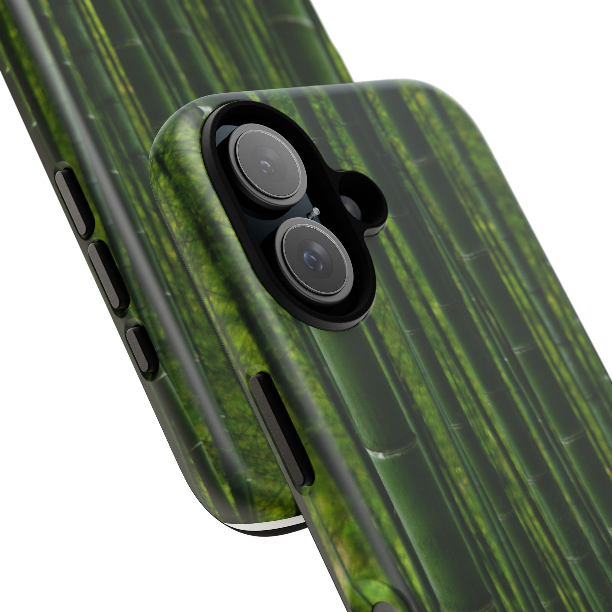 Bamboo Phone Case - Tough Cases, Nature Lover Gift, Eco-Friendly Phone Accessory, Greenery Design, Unique Smartphone Cover - FORMO