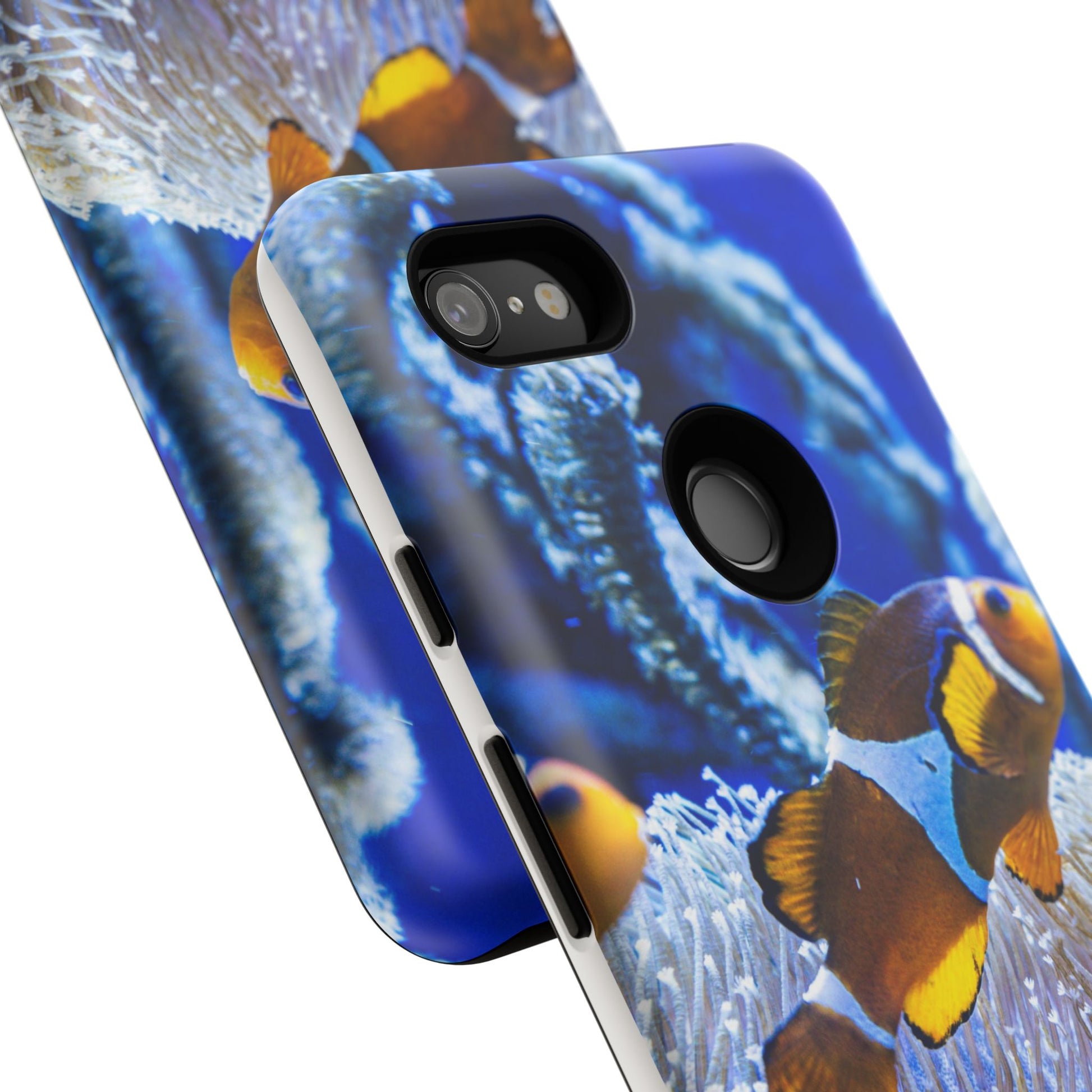 Colorful Marine Life Phone Case, Fish Case, Ocean Lover Gift, Underwater Art, Unique Phone Cover, Tough Phone Protector - FORMO