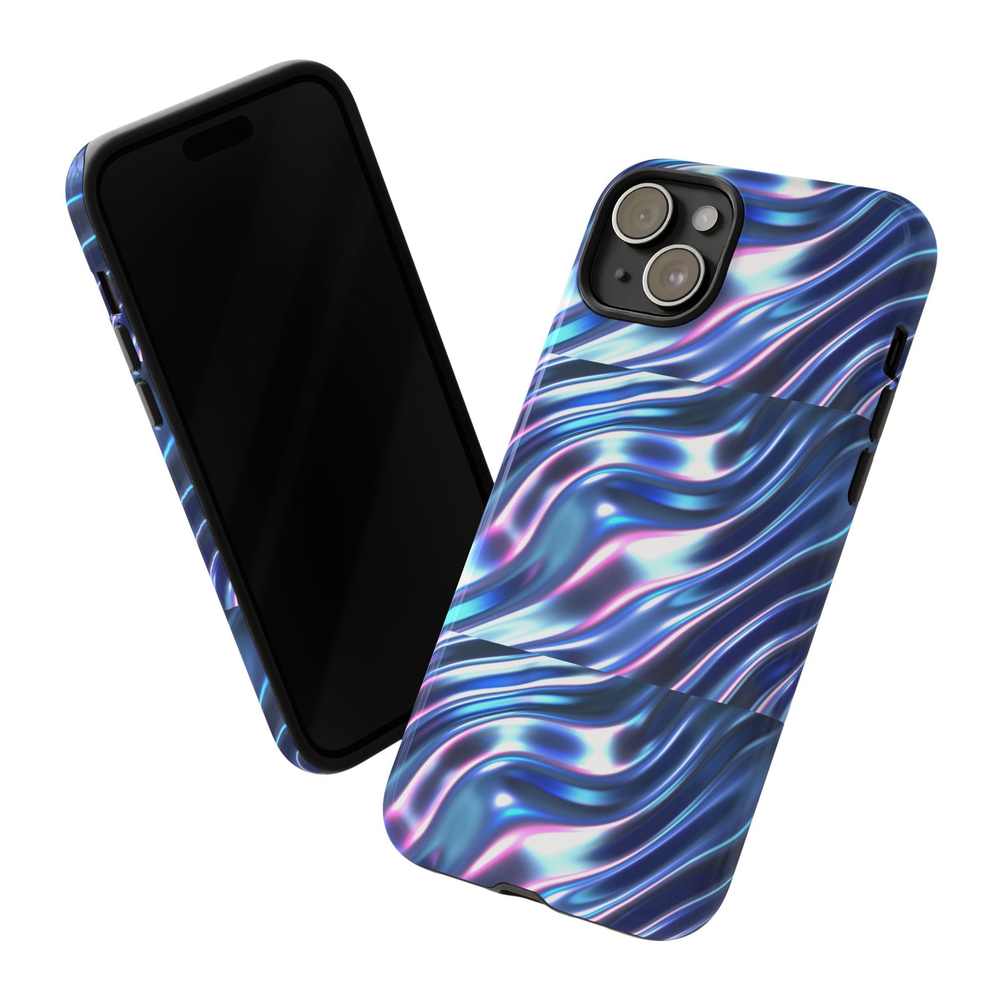 Iridescent Glossy Tough Phone Case (iPhone, Samsung & Google Pixel Compatible) - FORMO