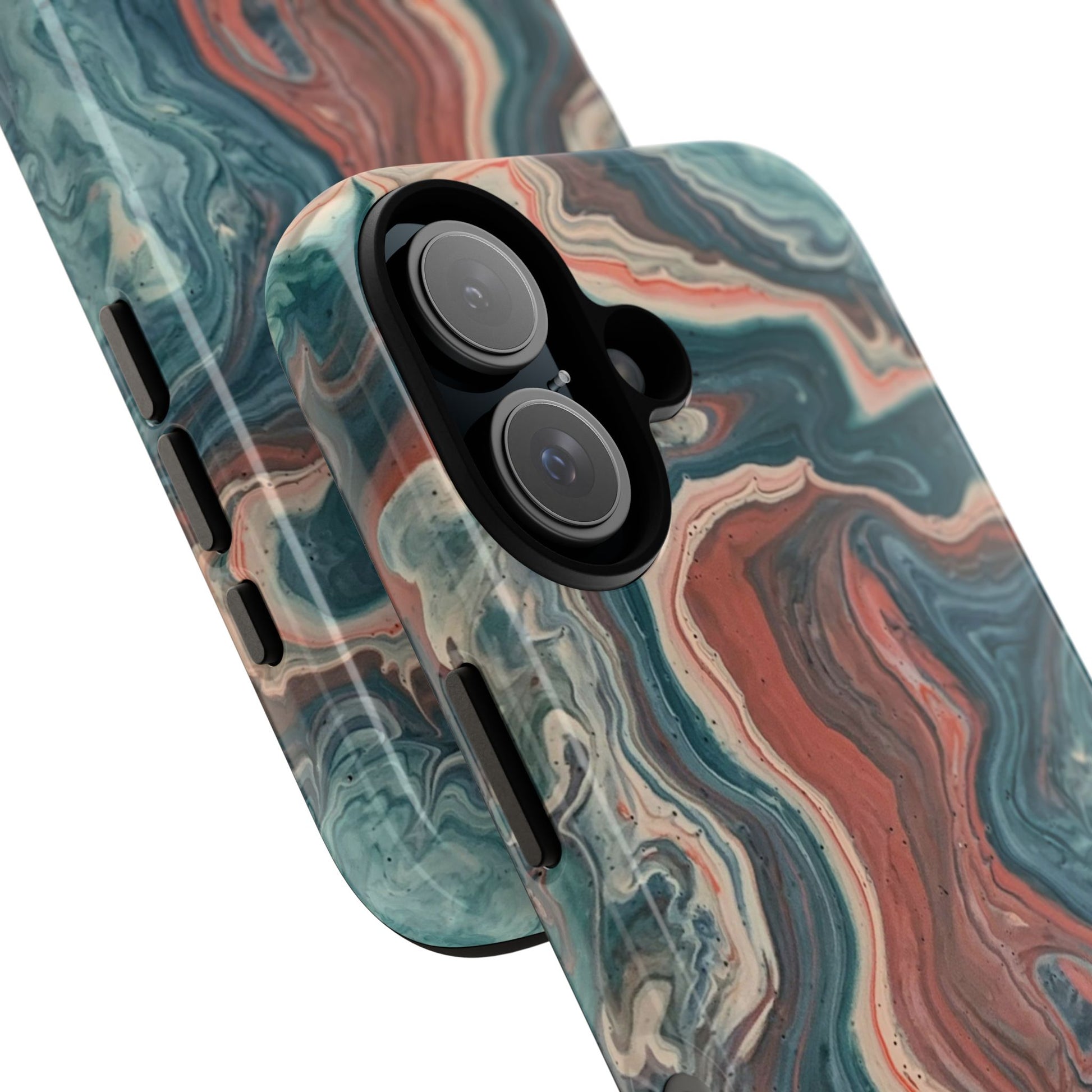 Artistic Phone Case, Tough Cases for Stylish Protection, Marble Design, Trendy Gift for Phone Lovers, Unique Cell Phone Accessory - FORMO
