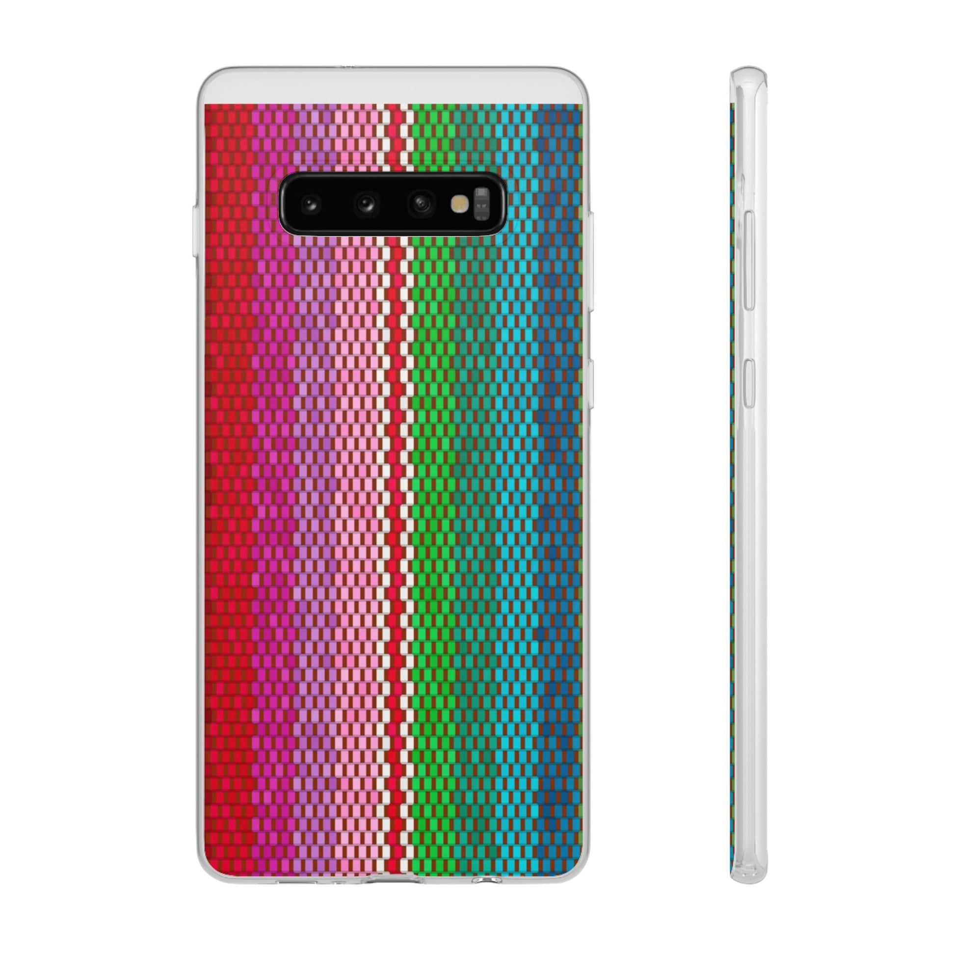 Colorful Striped Flexi Phone Case (iPhone & Samsung Compatible) - FORMO