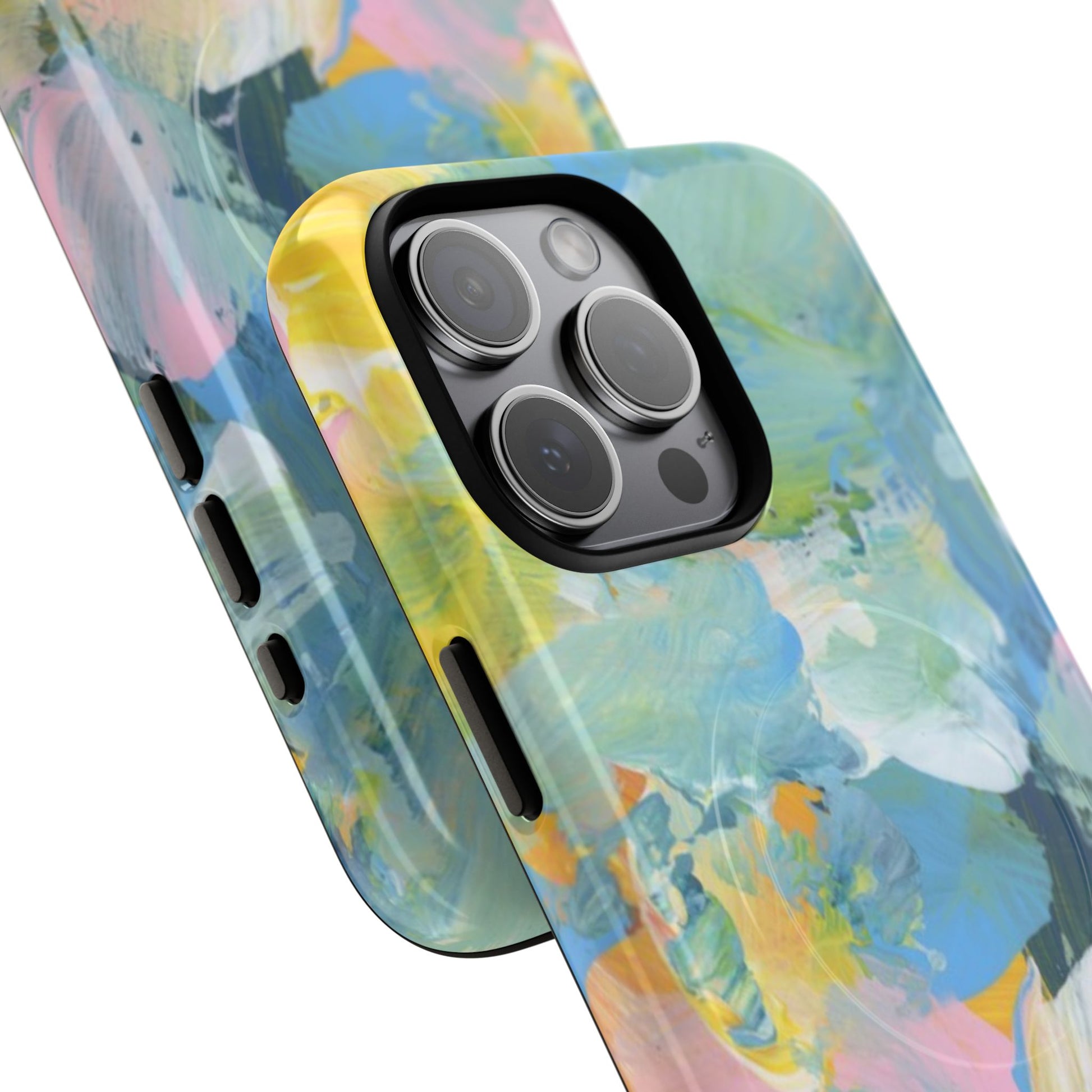 Colorful Tough Magnetic Phone Case, Vibrant Phone Protection, Unique Gift for Her, Modern Design, Holiday Gift Idea - FORMO