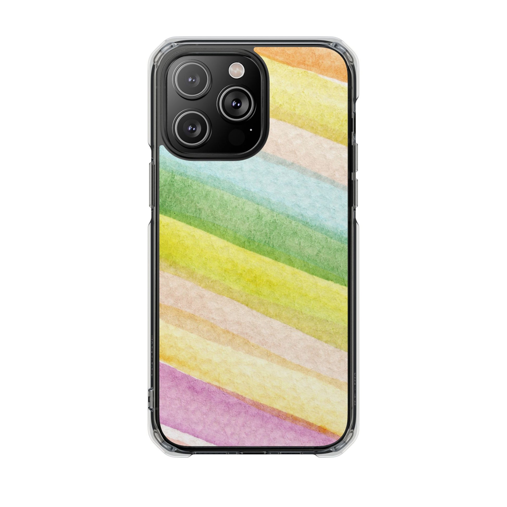 Colorful Watercolor Magnetic Phone Case for Impact Protection, Cute Phone Cover, Stylish Case for Gifts, Birthday, or Everyday Use - FORMO