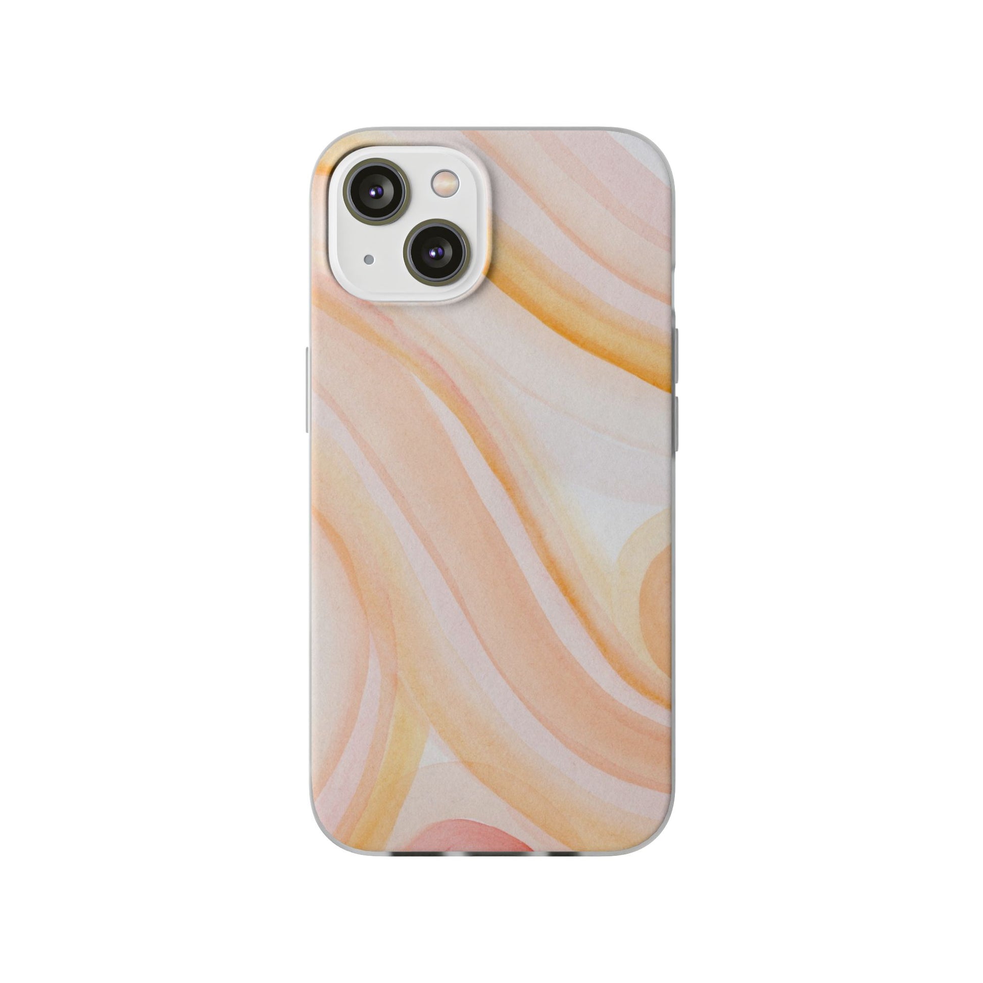 Aesthetic Phone Case, Soft Pastel Flexible Cover, Trendy Mobile Accessories, Gift for Her, Cute Phone Protection - FORMO