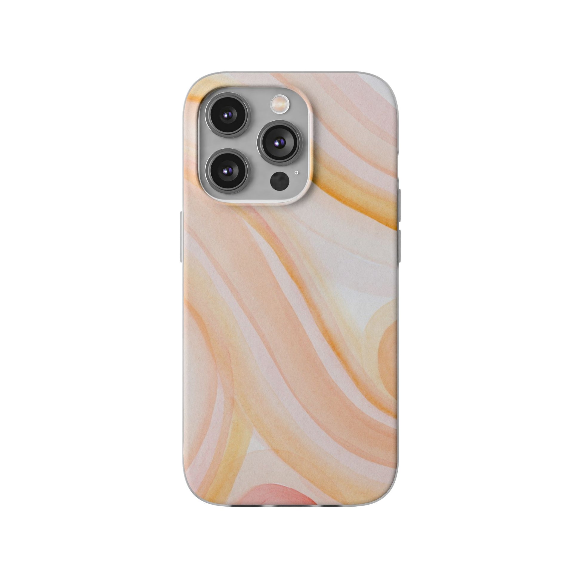 Aesthetic Phone Case, Soft Pastel Flexible Cover, Trendy Mobile Accessories, Gift for Her, Cute Phone Protection - FORMO