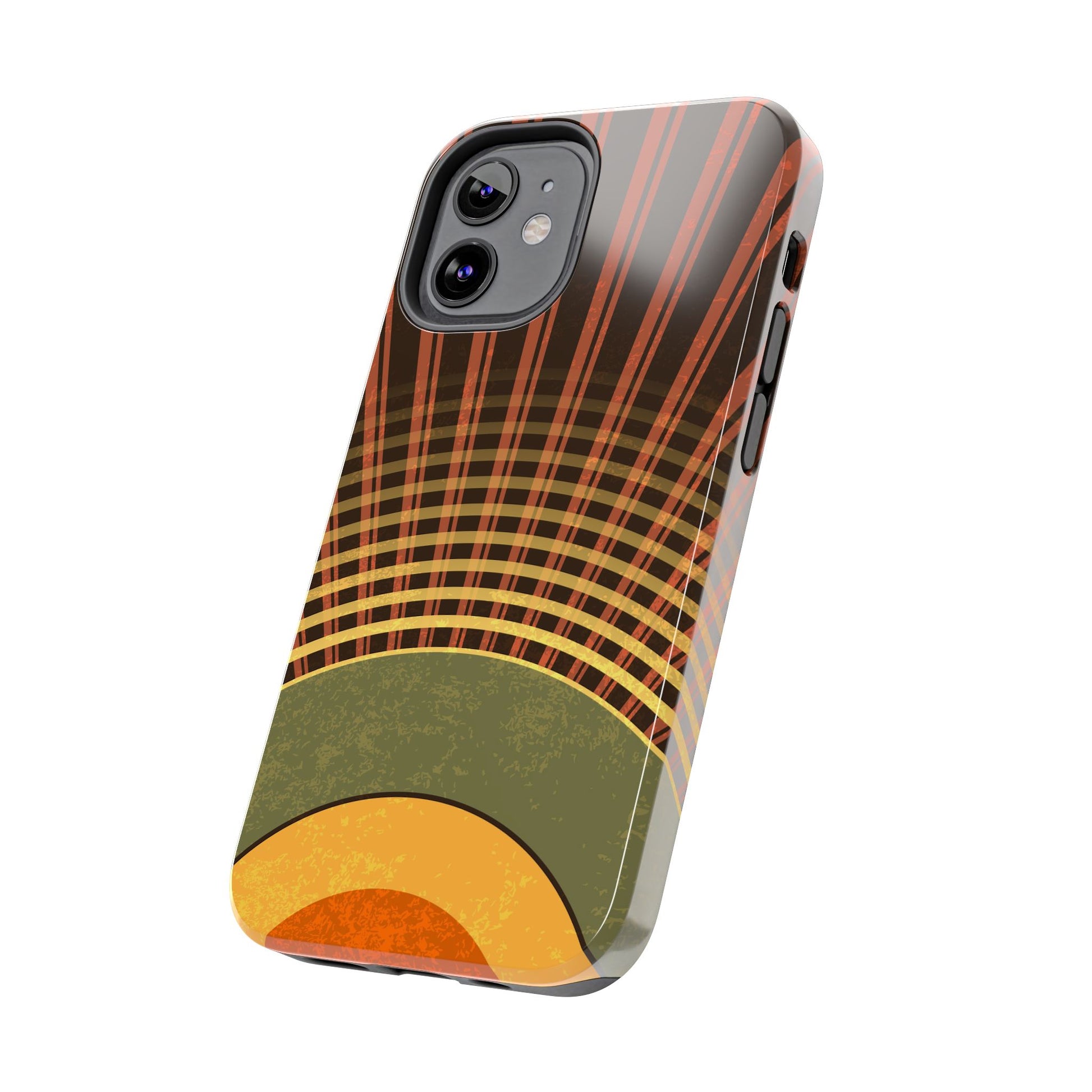Retro Sunrise Tough Phone Case (iPhone & Samsung Compatible) - FORMO