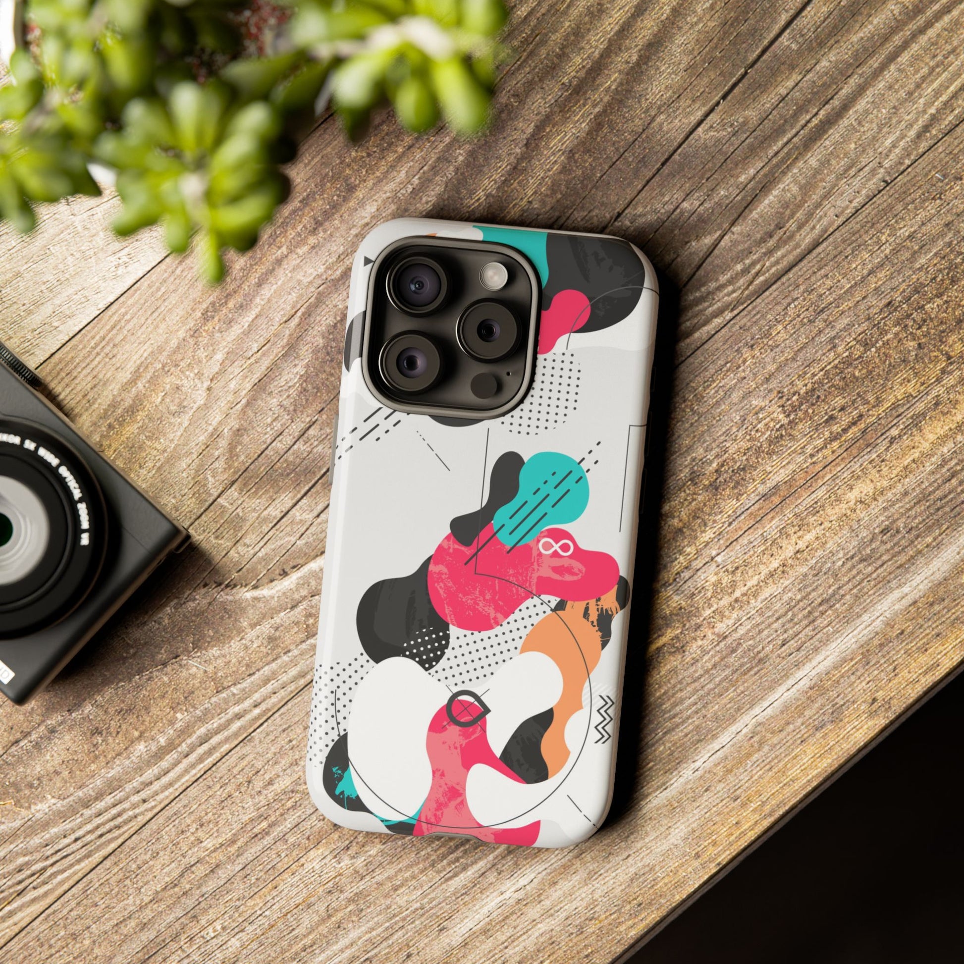 Abstract Art Tough Phone Case (iPhone & Samsung Compatible) - FORMO