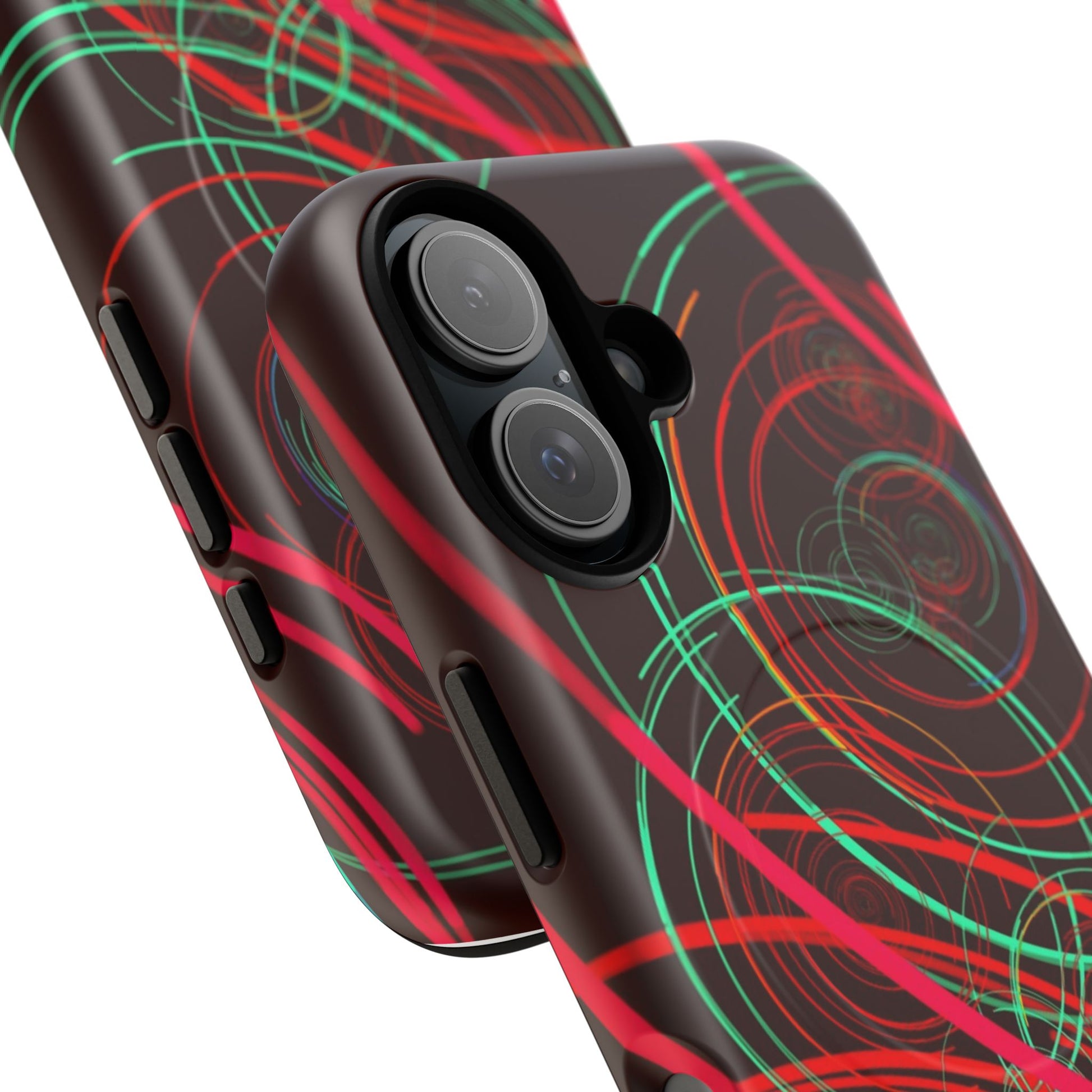 Vibrant Spiral Magnetic Phone Case (iPhone & Samsung Compatible) - FORMO