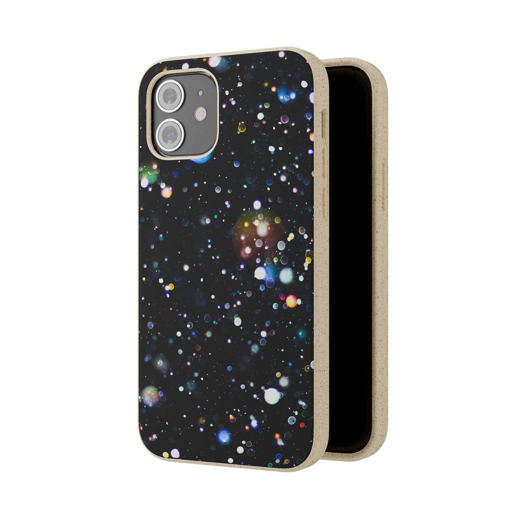 Eco-Friendly Phone Cases, Galaxy Print Biodegradable Cases, Sustainable Phone Accessories, Green Gifts for Her, Space Lover Gift - FORMO