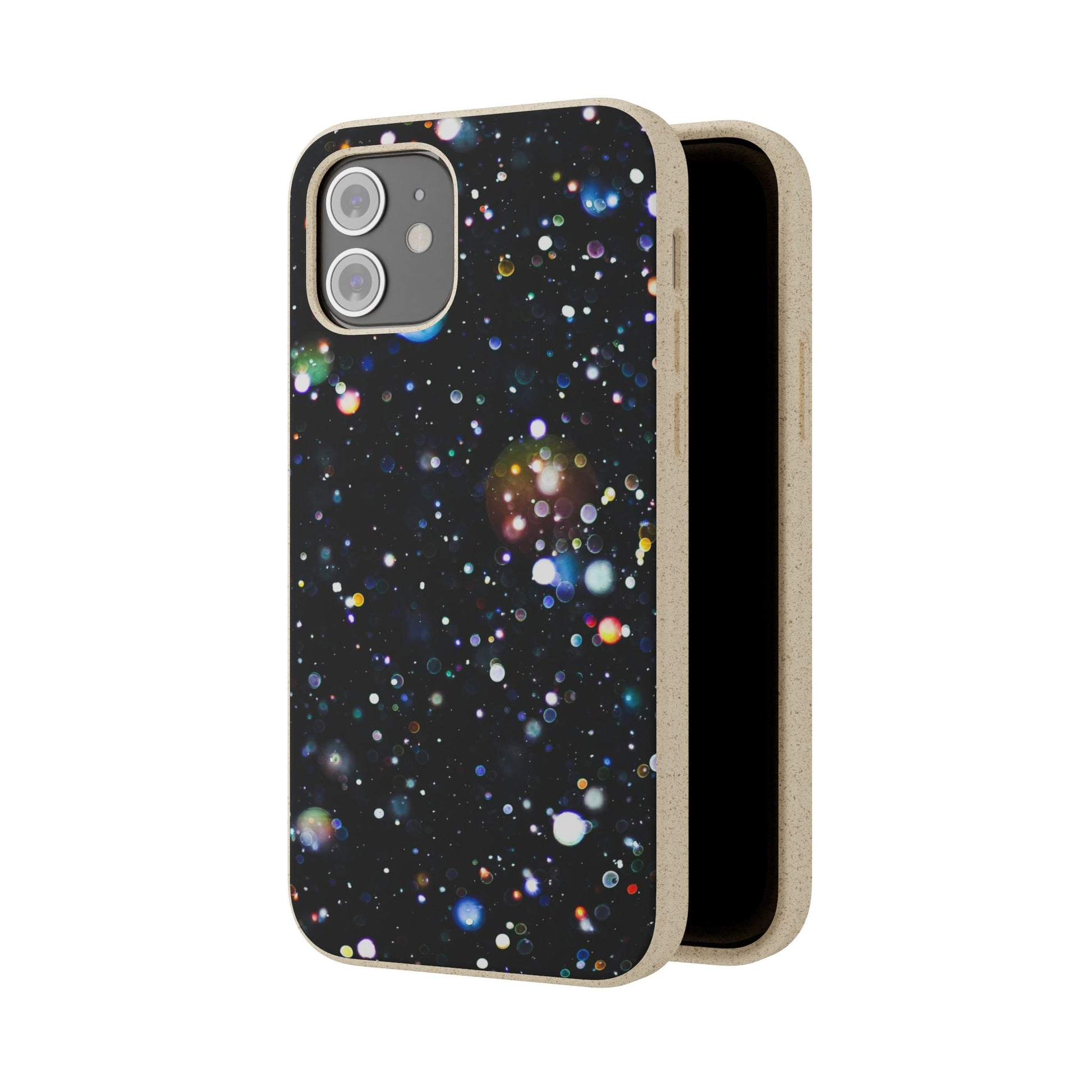 Eco-Friendly Phone Cases, Galaxy Print Biodegradable Cases, Sustainable Phone Accessories, Green Gifts for Her, Space Lover Gift - FORMO