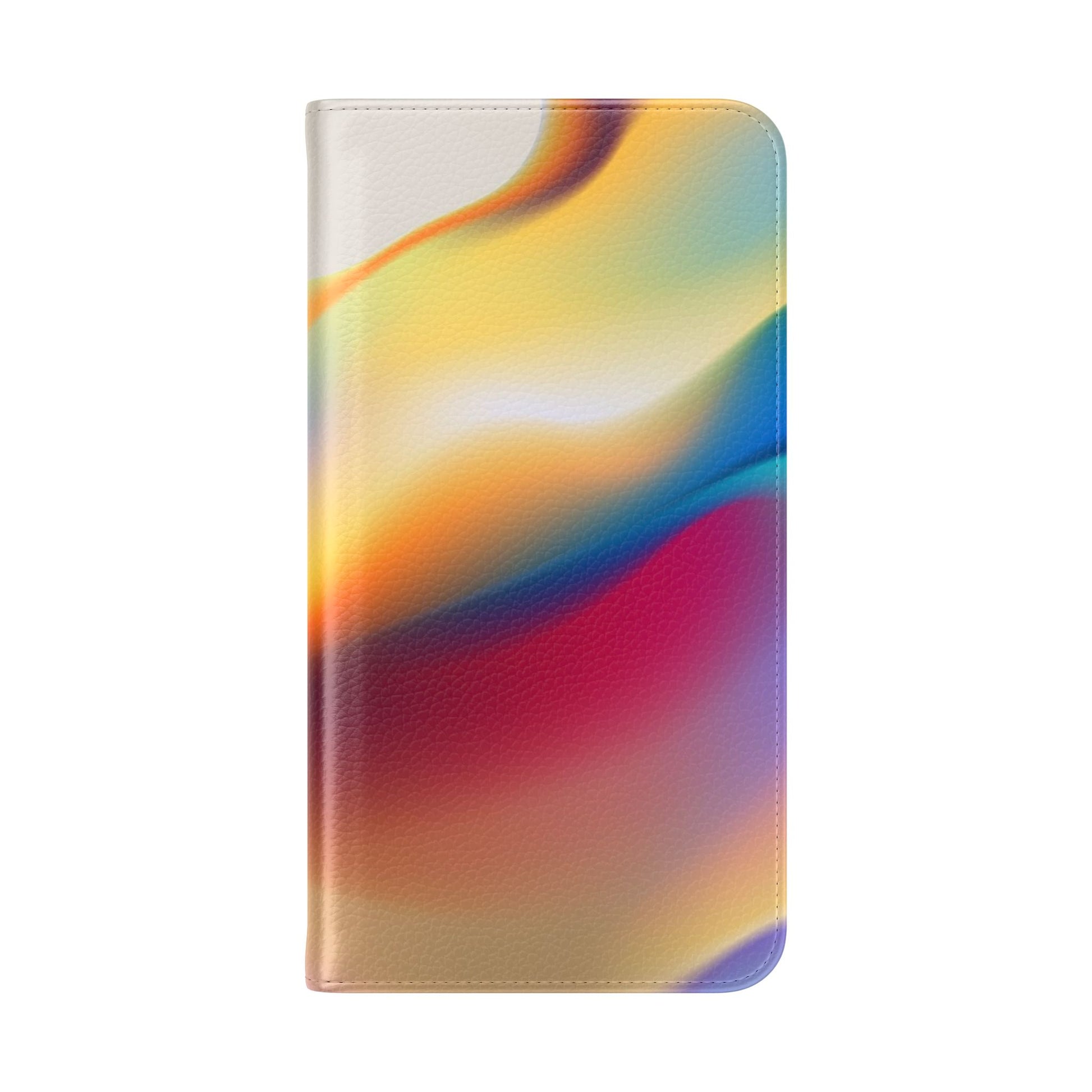 Abstract Gradient Wave Phone Wallet Case (iPhone & Samsung Compatible) - FORMO