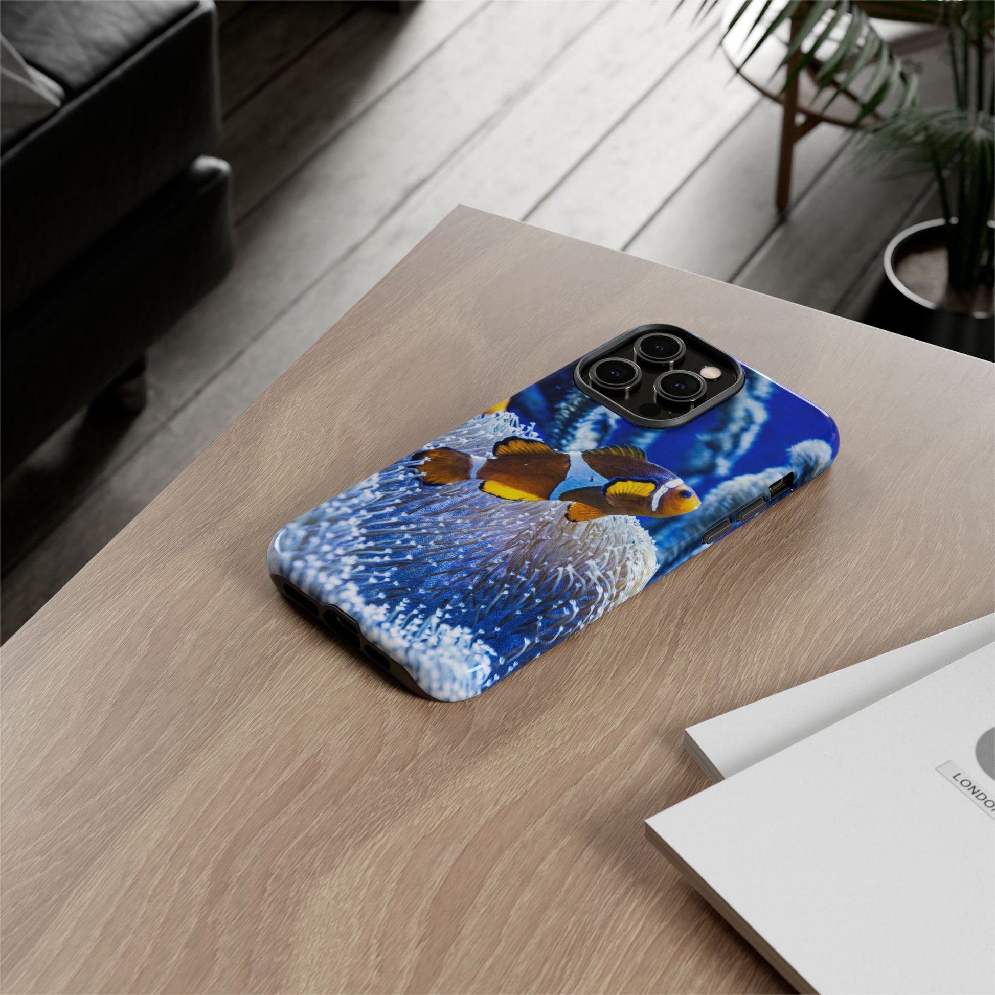 Colorful Marine Life Phone Case, Fish Case, Ocean Lover Gift, Underwater Art, Unique Phone Cover, Tough Phone Protector - FORMO