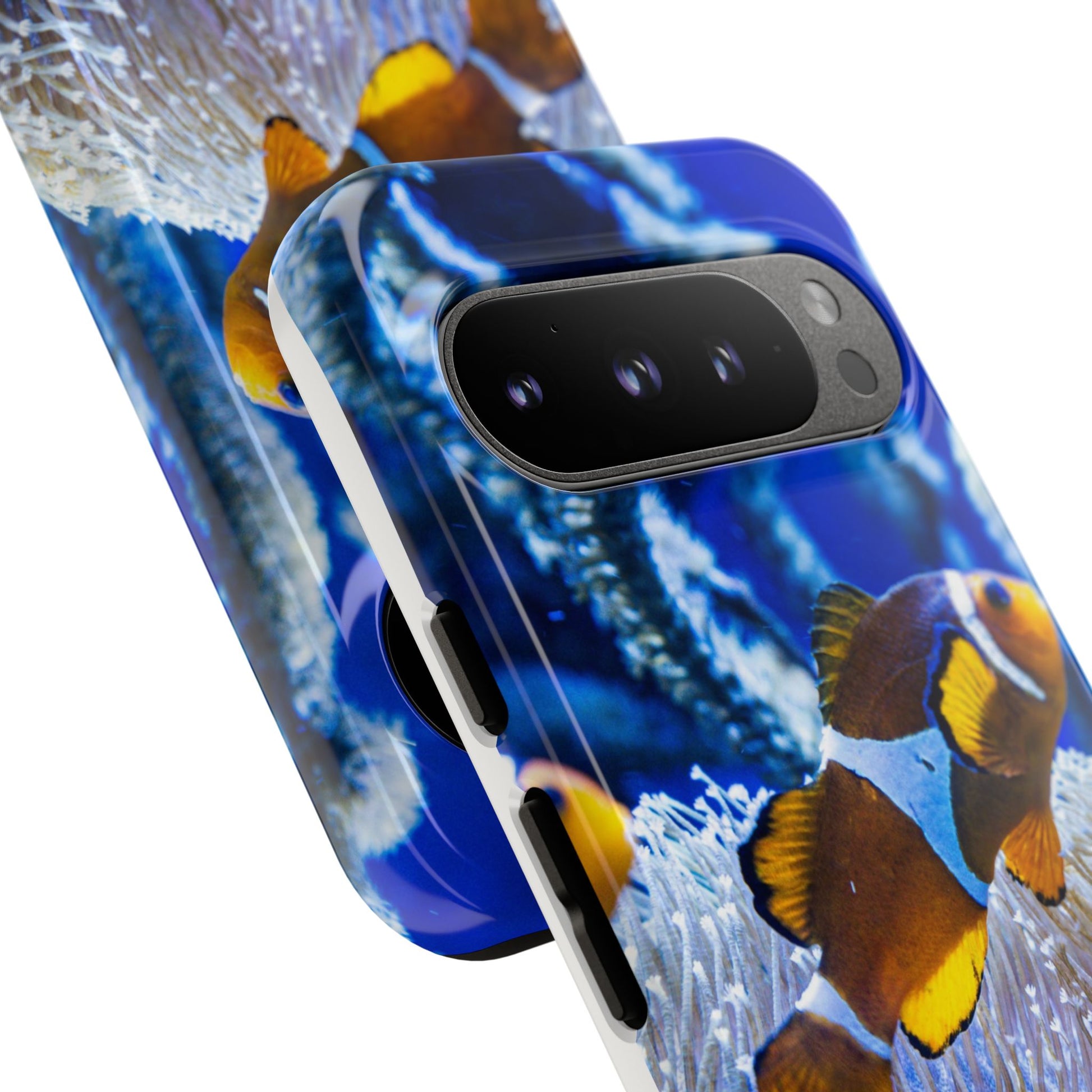 Colorful Marine Life Phone Case, Fish Case, Ocean Lover Gift, Underwater Art, Unique Phone Cover, Tough Phone Protector - FORMO
