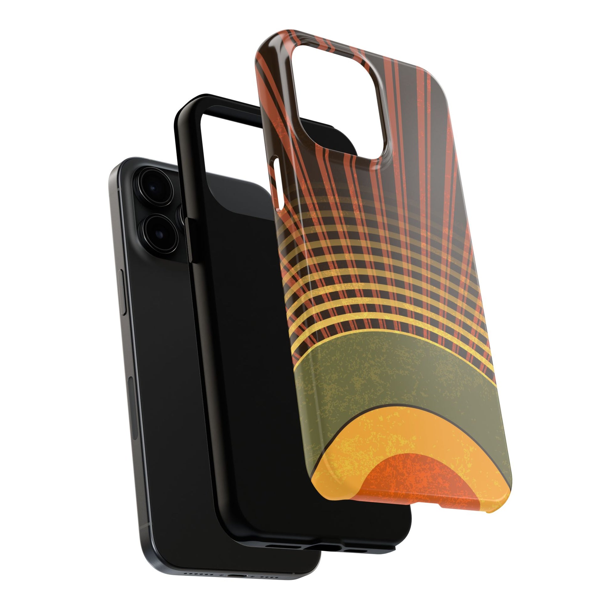 Retro Sunrise Tough Phone Case (iPhone & Samsung Compatible) - FORMO