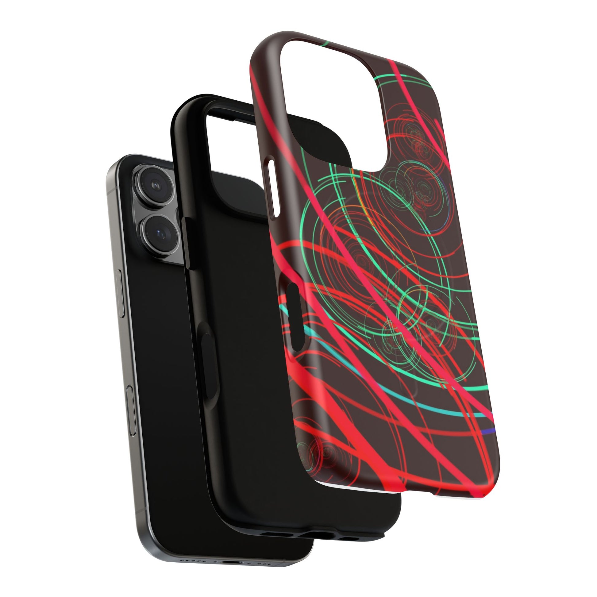 Vibrant Spiral Magnetic Phone Case (iPhone & Samsung Compatible) - FORMO