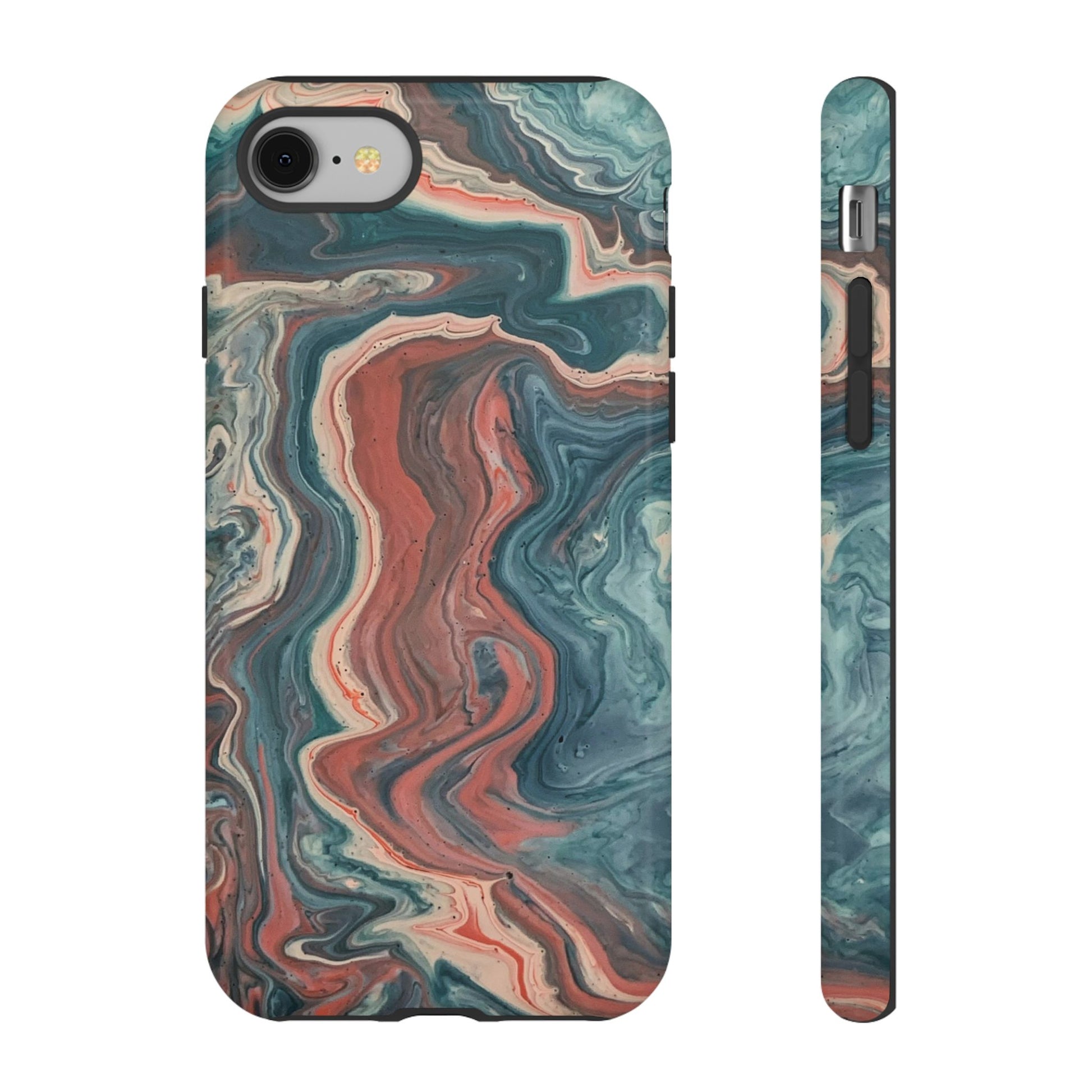 Artistic Phone Case, Tough Cases for Stylish Protection, Marble Design, Trendy Gift for Phone Lovers, Unique Cell Phone Accessory - FORMO