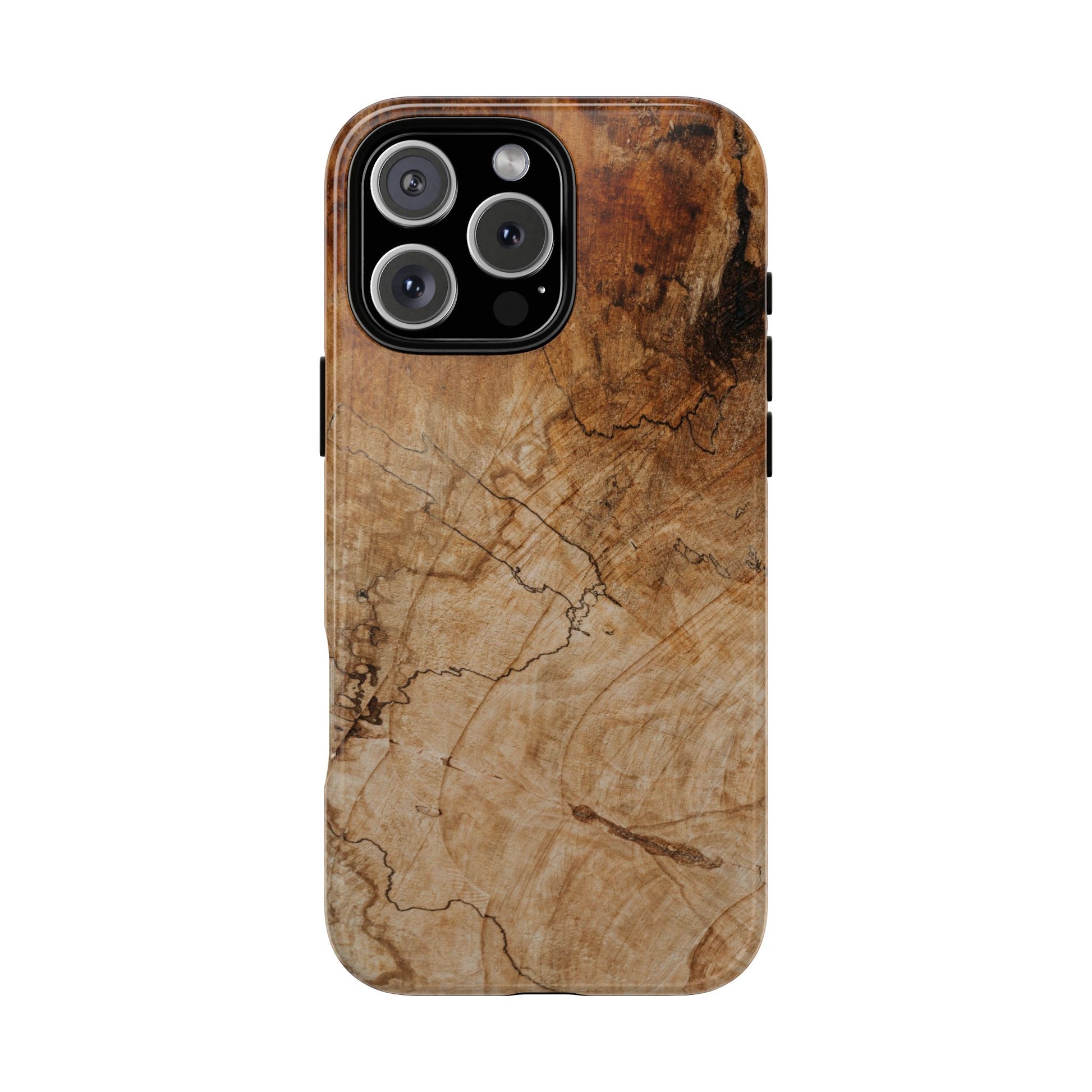 Woodland-Inspired Phone Case | Tough Cases, Natural Wood Grain Cover, Rustic Tech Accessory, Nature Lover Gift, Eco-Friendly - FORMO