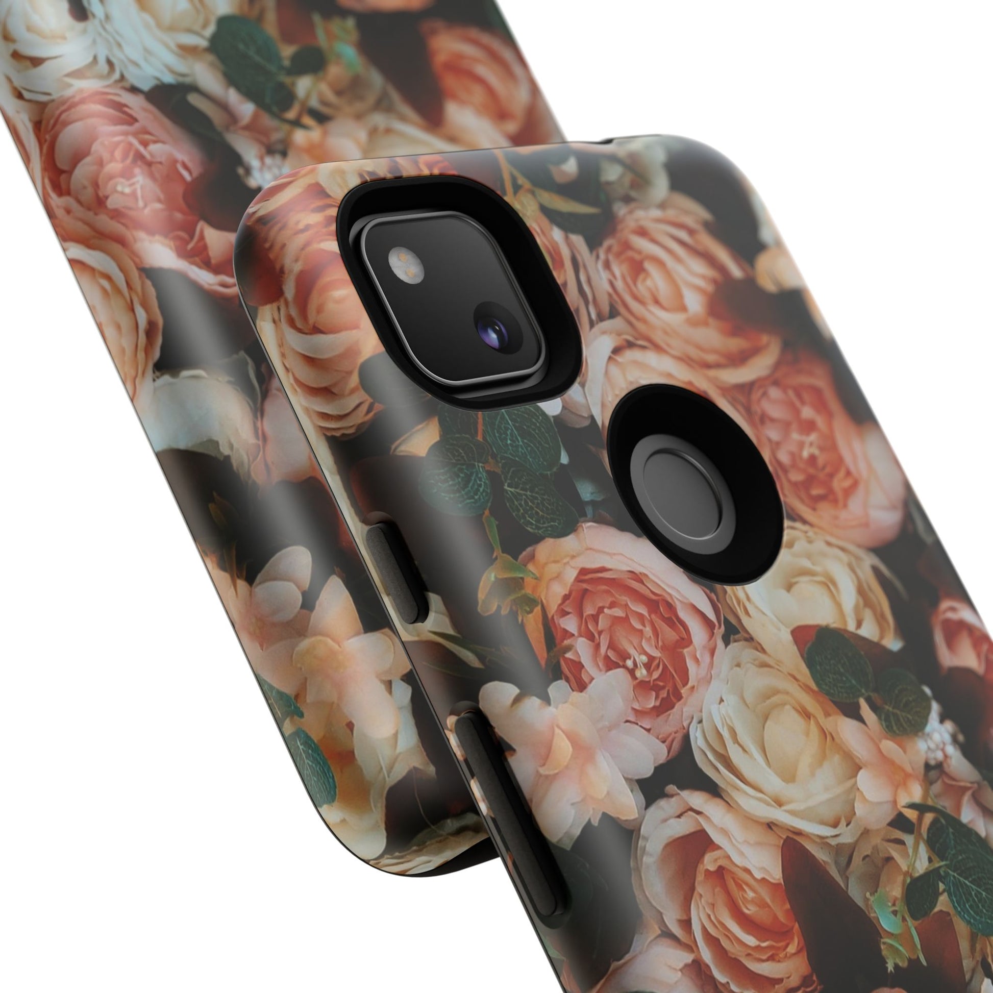 Floral Phone Case - Tough Cases, Rose Design, Floral Protection, Gift for Her, Cute Mobile Cover, Eco-Friendly Case - FORMO