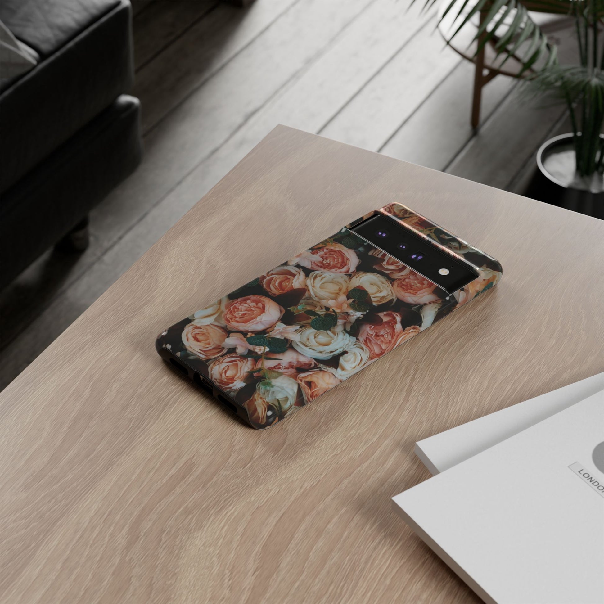 Floral Phone Case - Tough Cases, Rose Design, Floral Protection, Gift for Her, Cute Mobile Cover, Eco-Friendly Case - FORMO