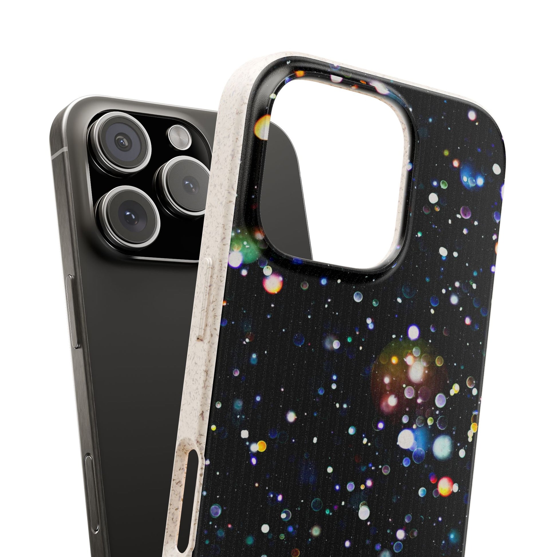 Eco-Friendly Phone Cases, Galaxy Print Biodegradable Cases, Sustainable Phone Accessories, Green Gifts for Her, Space Lover Gift - FORMO