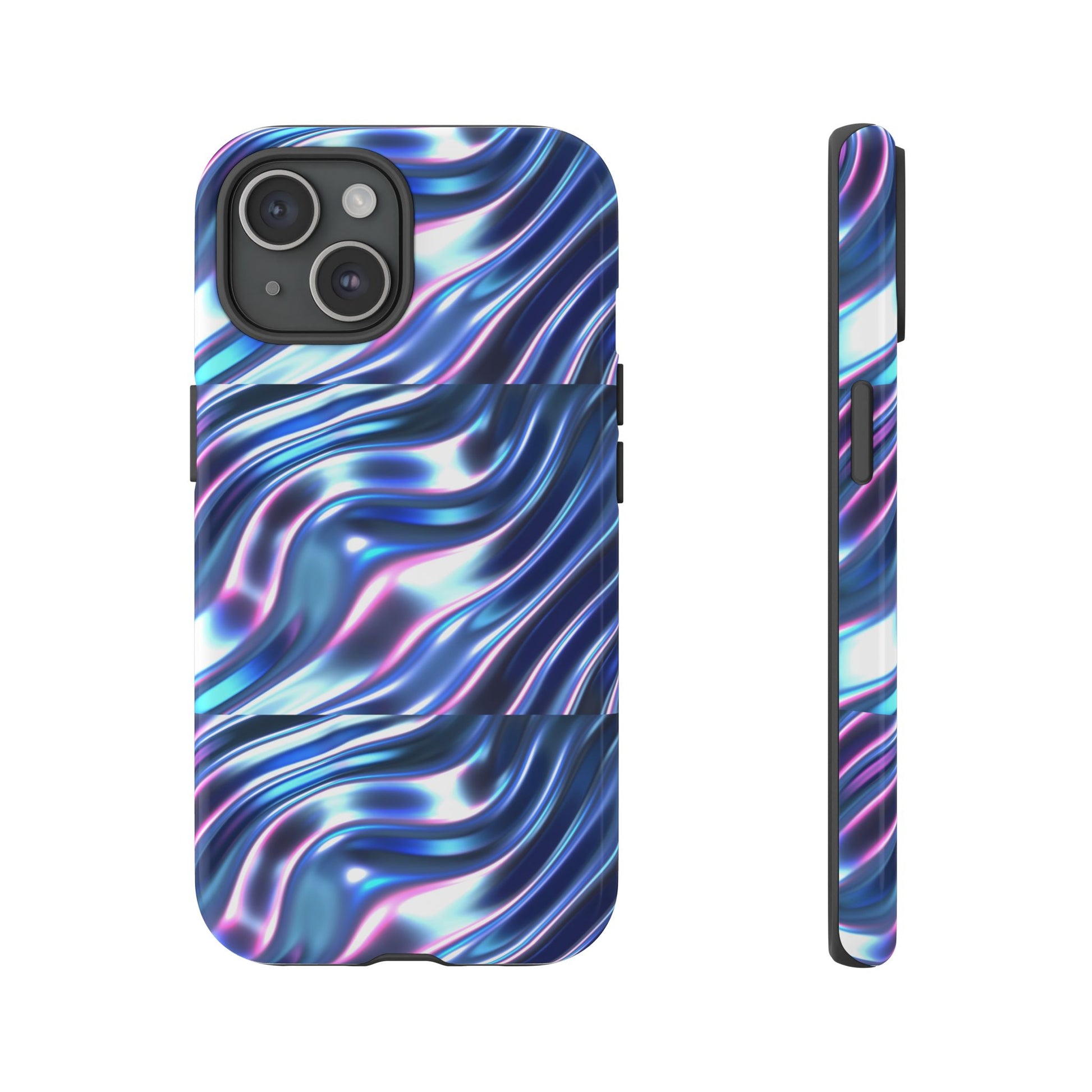 Iridescent Glossy Tough Phone Case (iPhone, Samsung & Google Pixel Compatible) - FORMO