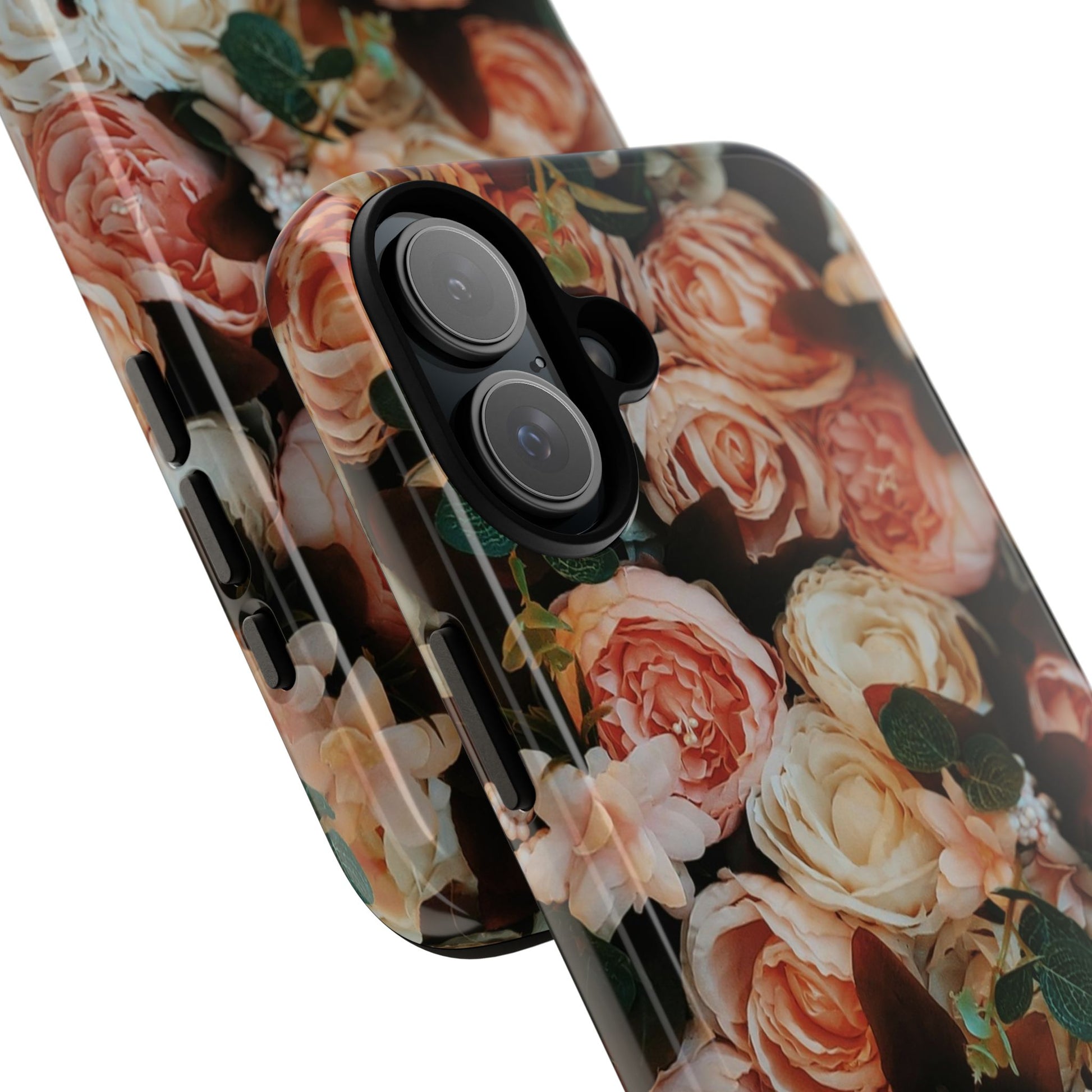 Floral Phone Case - Tough Cases, Rose Design, Floral Protection, Gift for Her, Cute Mobile Cover, Eco-Friendly Case - FORMO