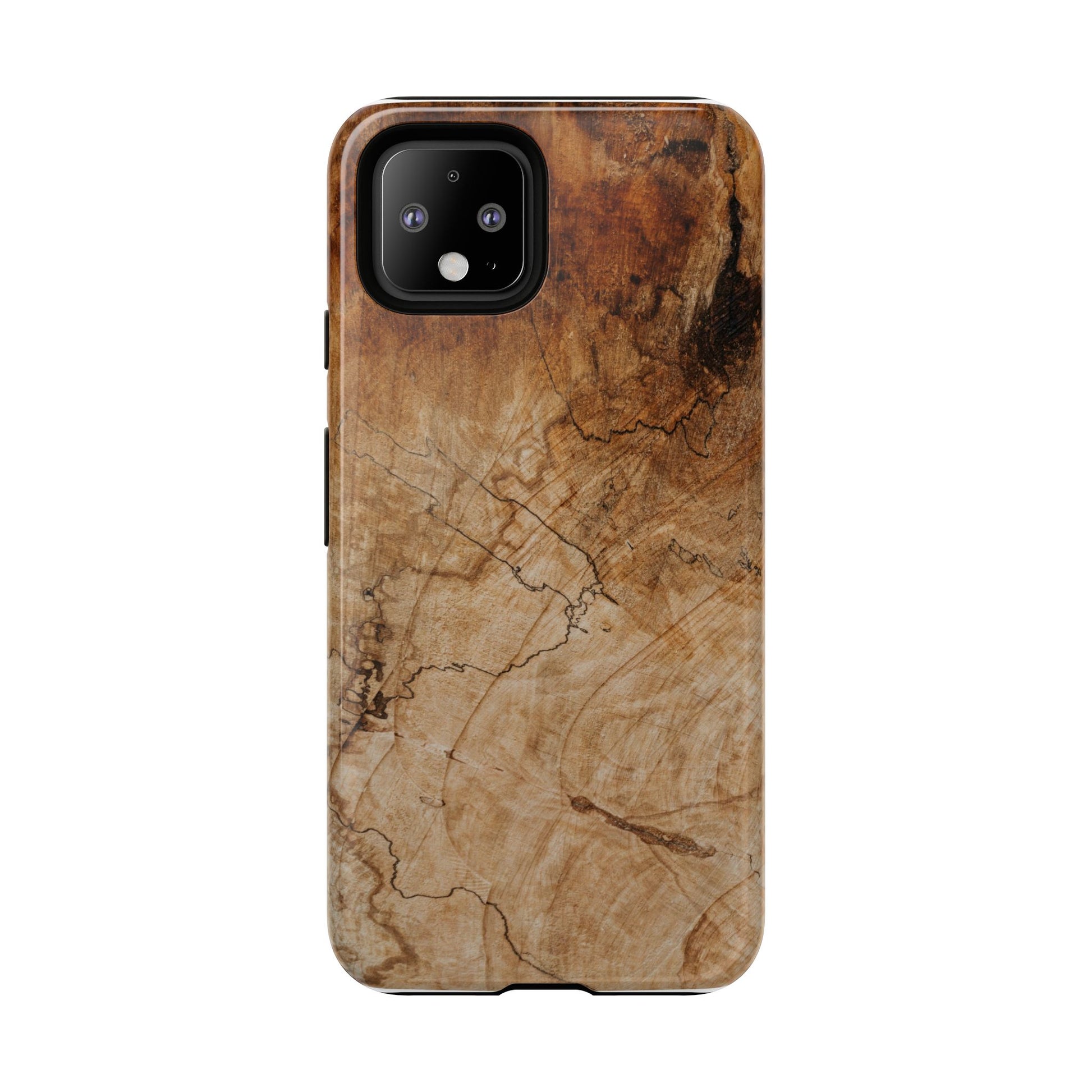 Woodland-Inspired Phone Case | Tough Cases, Natural Wood Grain Cover, Rustic Tech Accessory, Nature Lover Gift, Eco-Friendly - FORMO