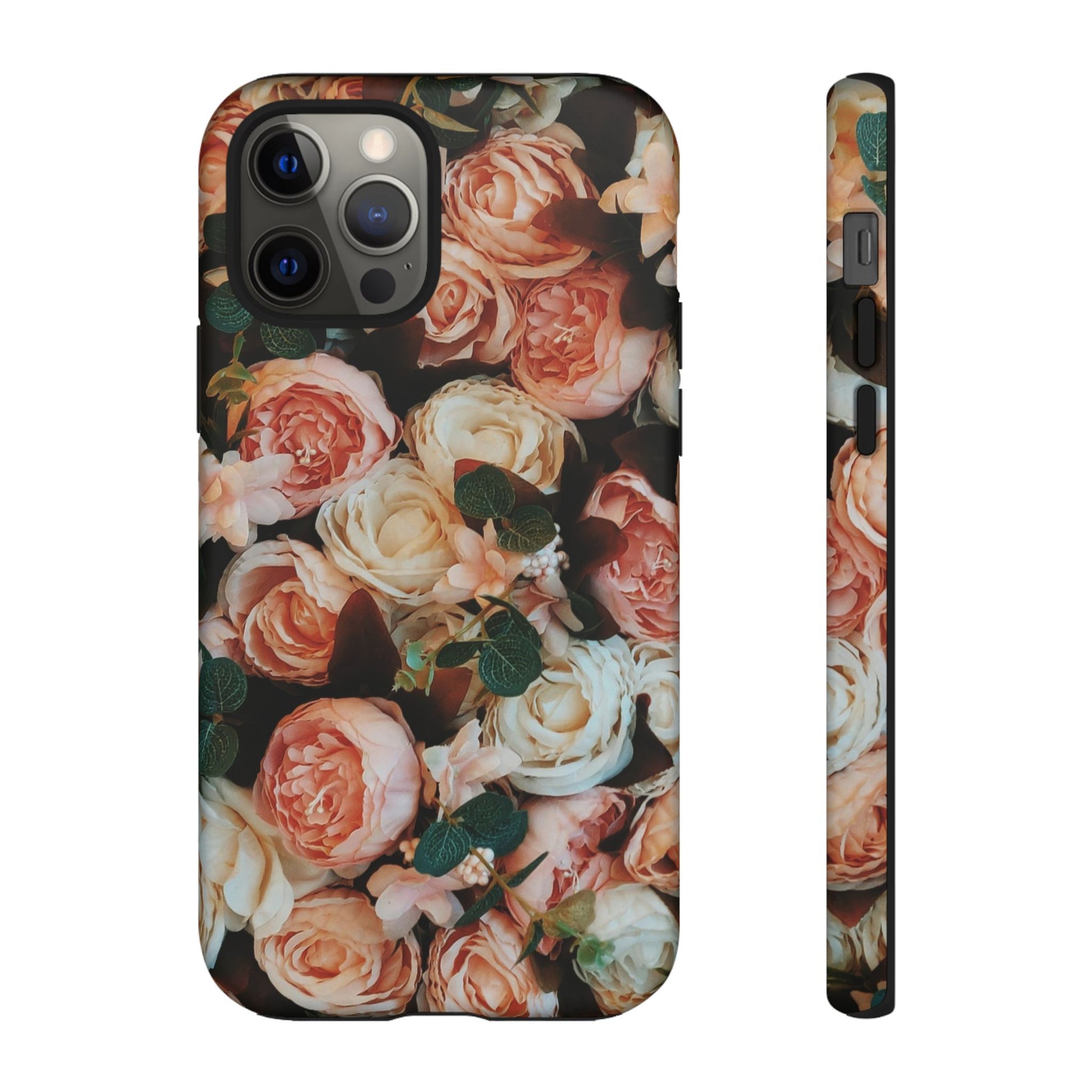 Floral Phone Case - Tough Cases, Rose Design, Floral Protection, Gift for Her, Cute Mobile Cover, Eco-Friendly Case - FORMO
