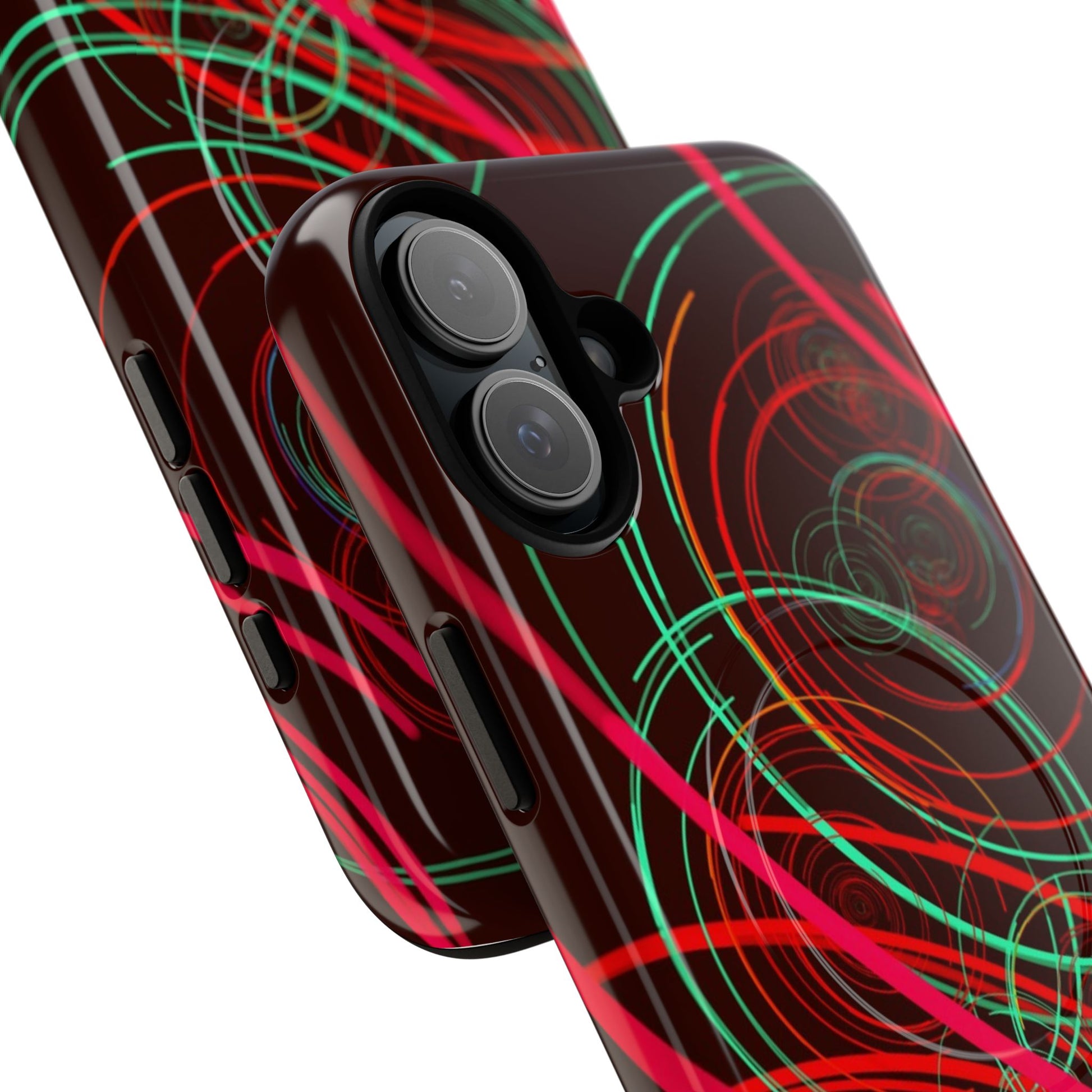 Vibrant Spiral Magnetic Phone Case (iPhone & Samsung Compatible) - FORMO