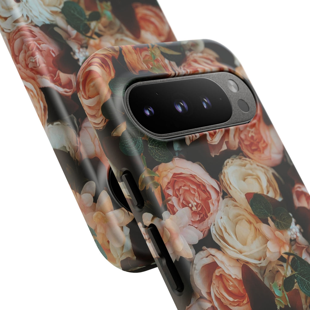Floral Phone Case - Tough Cases, Rose Design, Floral Protection, Gift for Her, Cute Mobile Cover, Eco-Friendly Case - FORMO
