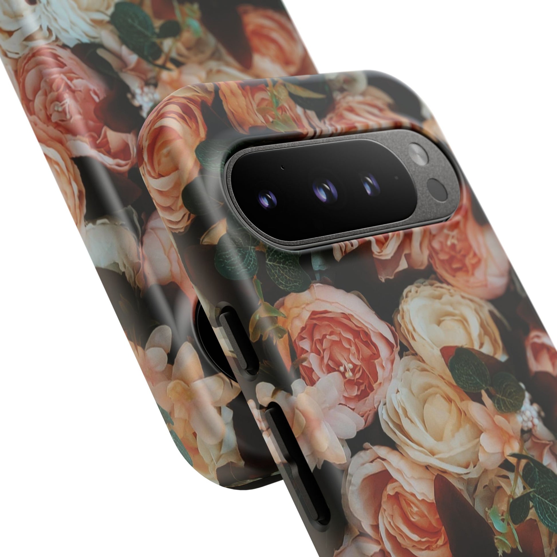 Floral Phone Case - Tough Cases, Rose Design, Floral Protection, Gift for Her, Cute Mobile Cover, Eco-Friendly Case - FORMO