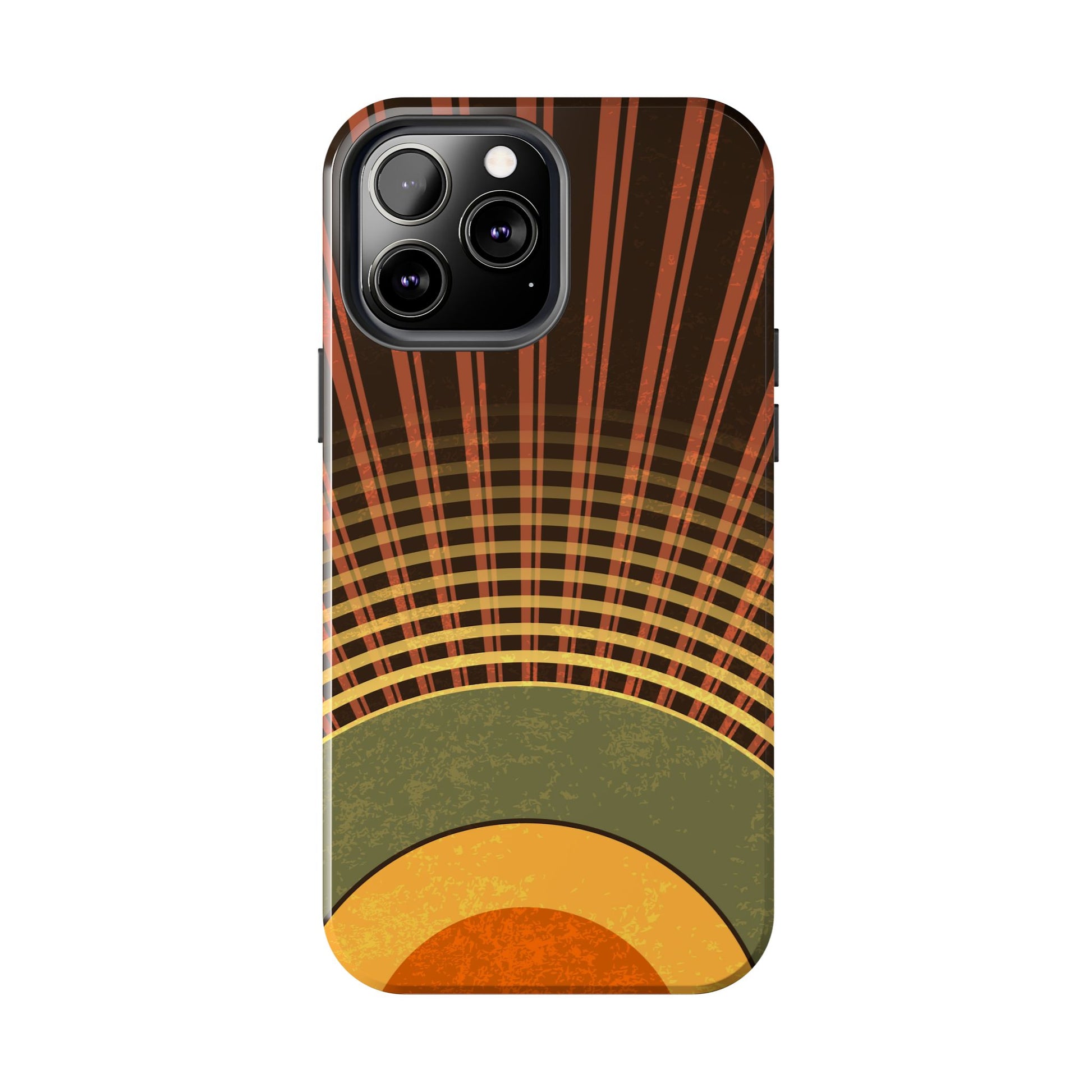 Retro Sunrise Tough Phone Case (iPhone & Samsung Compatible) - FORMO