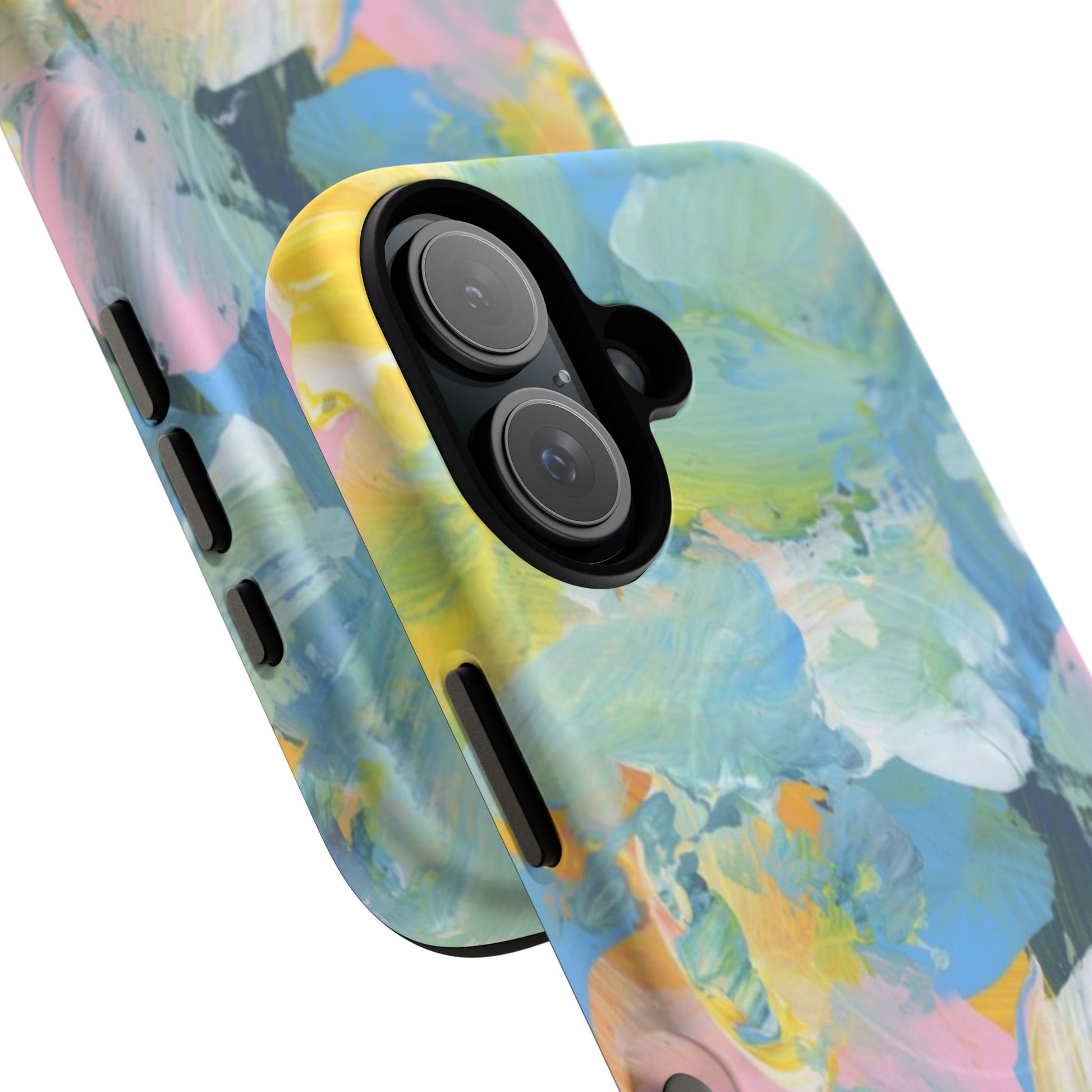 Colorful Tough Magnetic Phone Case, Vibrant Phone Protection, Unique Gift for Her, Modern Design, Holiday Gift Idea - FORMO