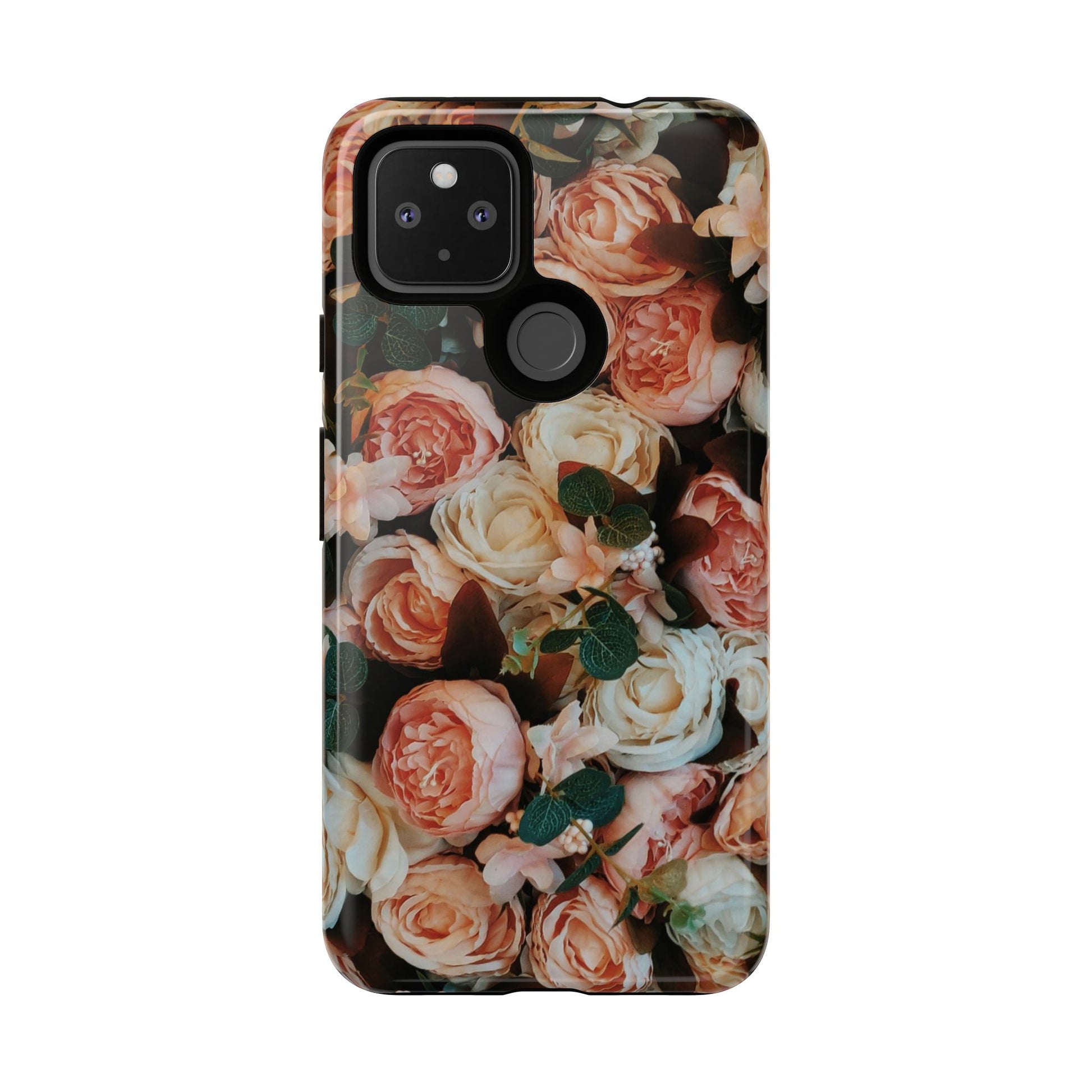 Floral Phone Case - Tough Cases, Rose Design, Floral Protection, Gift for Her, Cute Mobile Cover, Eco-Friendly Case - FORMO